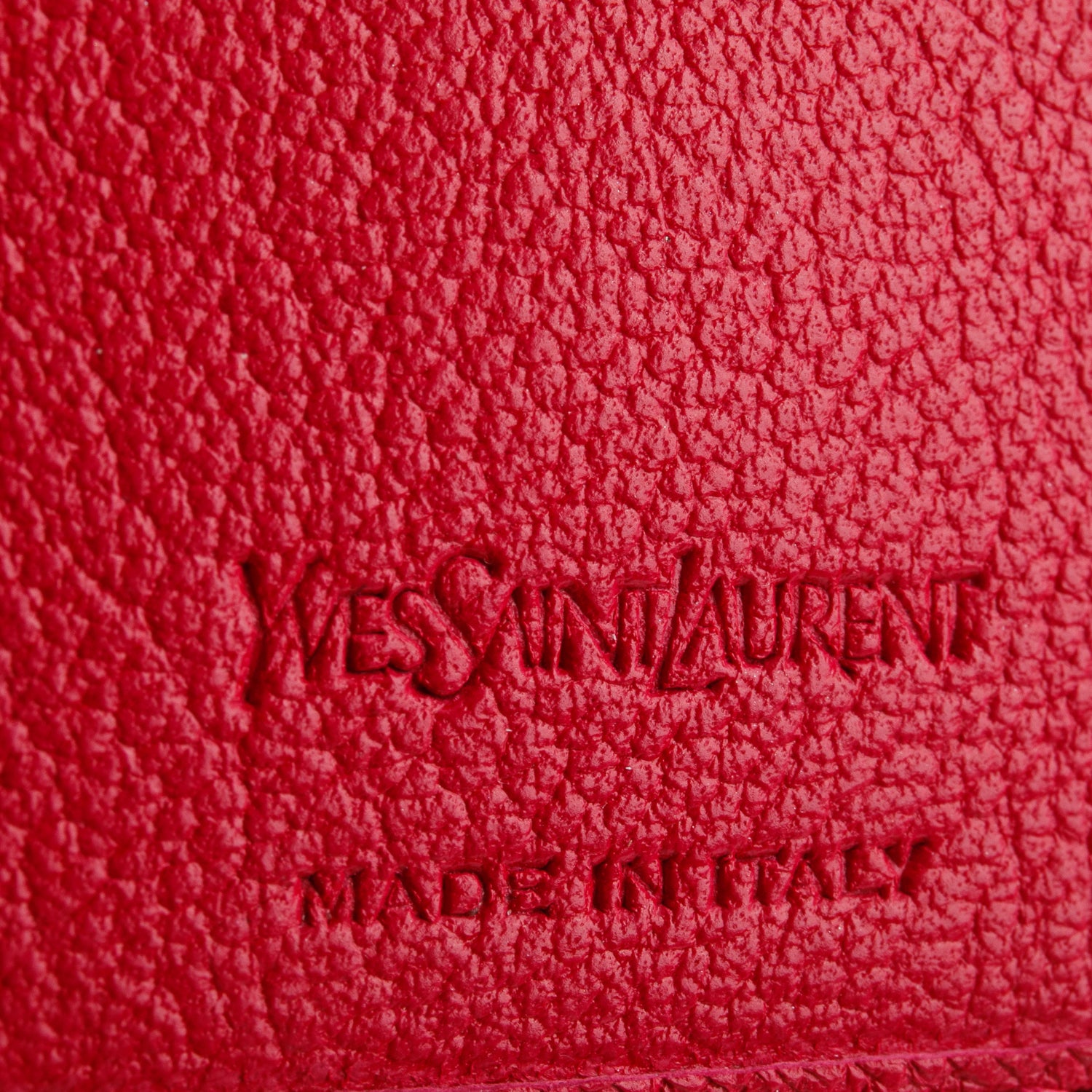 Saint Laurent Pink Calfskin Belle de Jour Zip Around French Wallet w/ Box