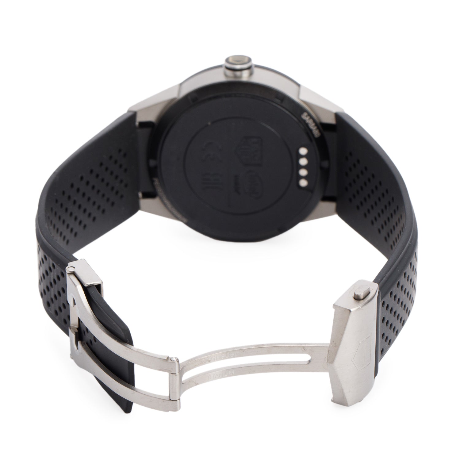 Tag Heuer Titanium Connected 46 MM Digital Smart Watch SAR8A80 w/ Box, Papers & Charger