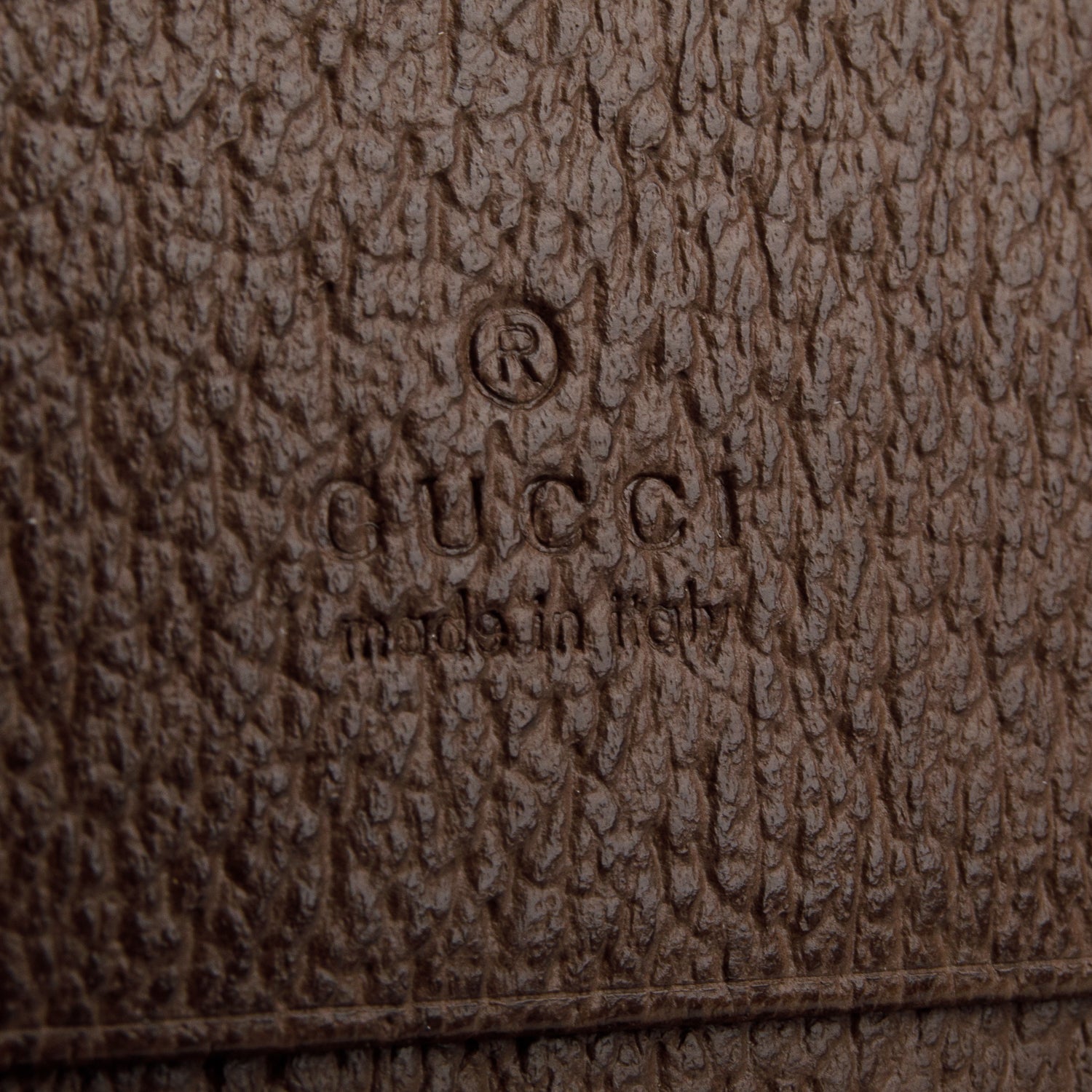 Gucci Brown Ophidia GG Supreme Canvas Card Case Wallet