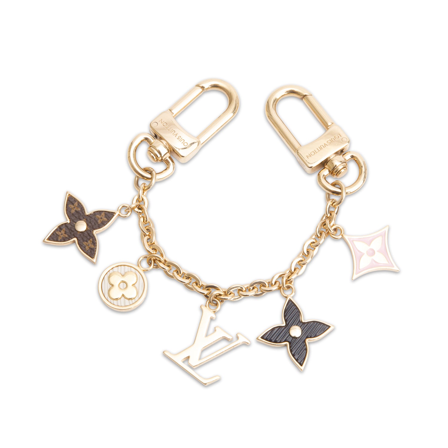 Louis Vuitton 2025 Gold-Tone Spring Street Bag Charm Chain
