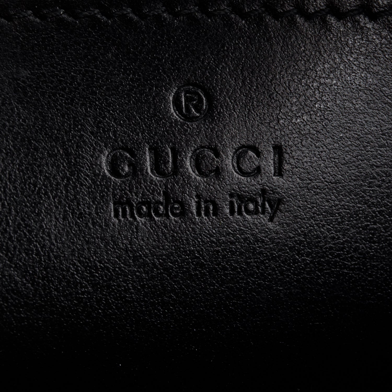 Gucci Black GG Marmont Matelasse Monochrome Small Camera Bag