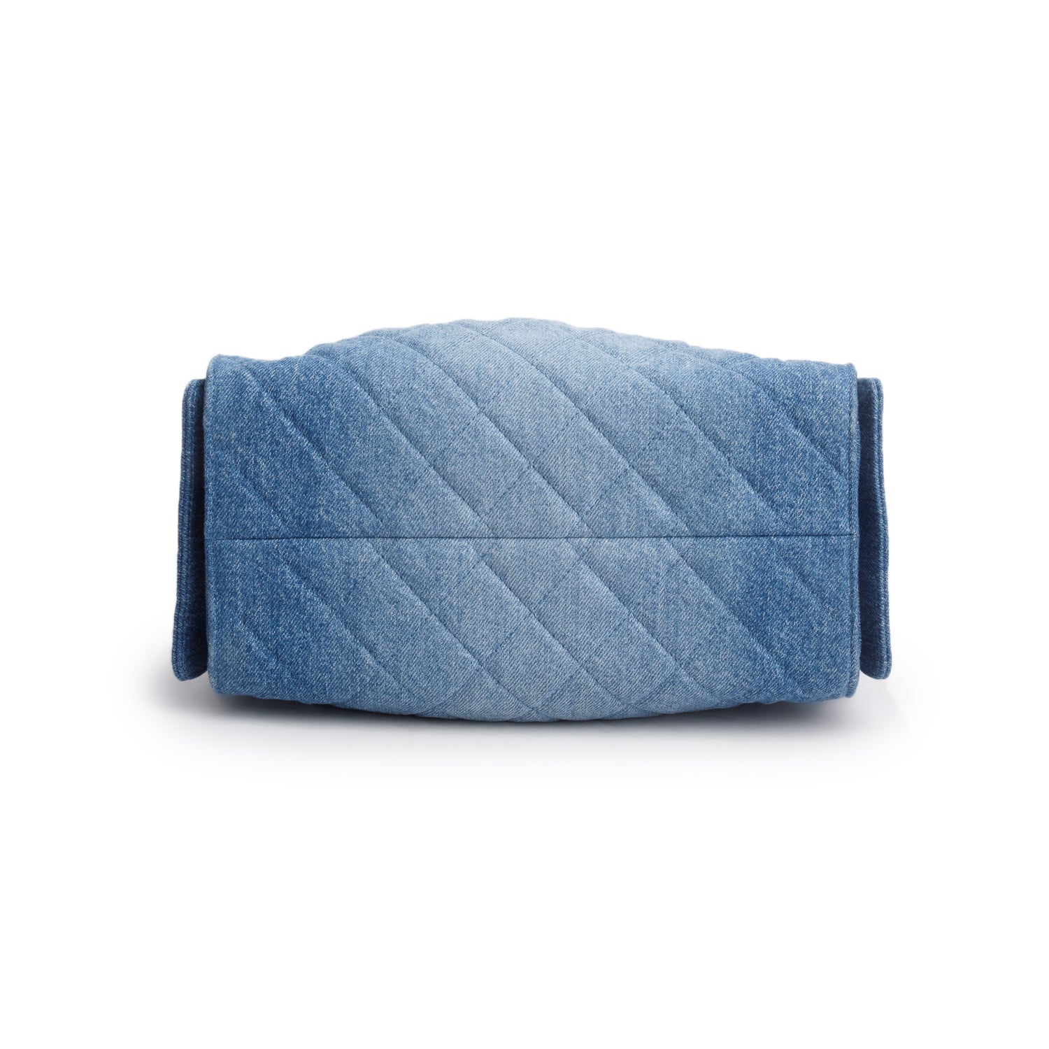 Chanel Blue Washed Denim Quilted Small 25 Handbag