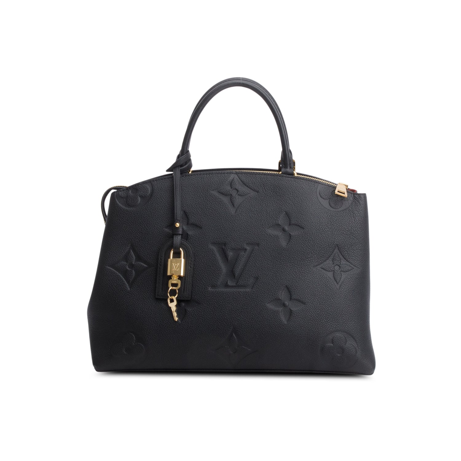 Louis Vuitton Black Monogram Empreinte Grand Palais w/ Strap