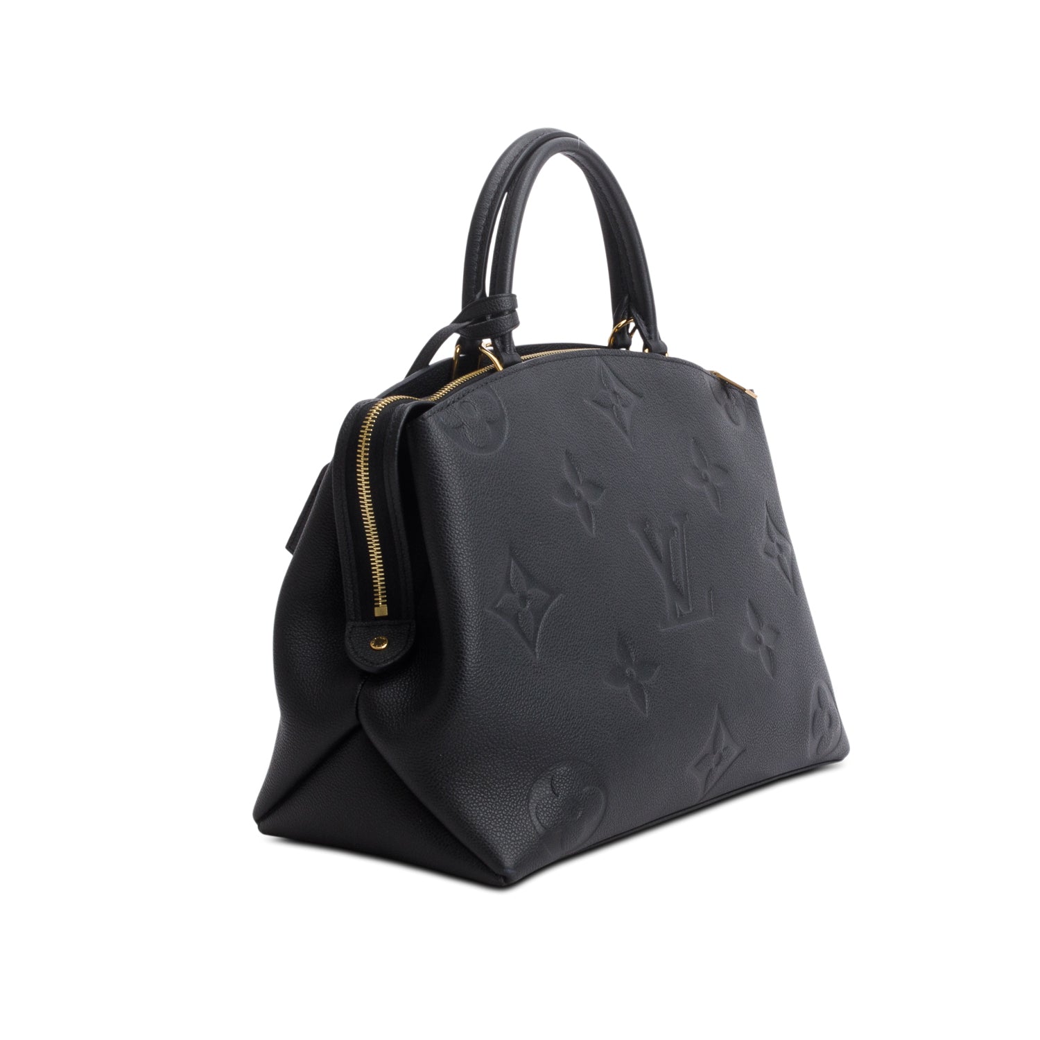 Louis Vuitton Black Monogram Empreinte Grand Palais w/ Strap
