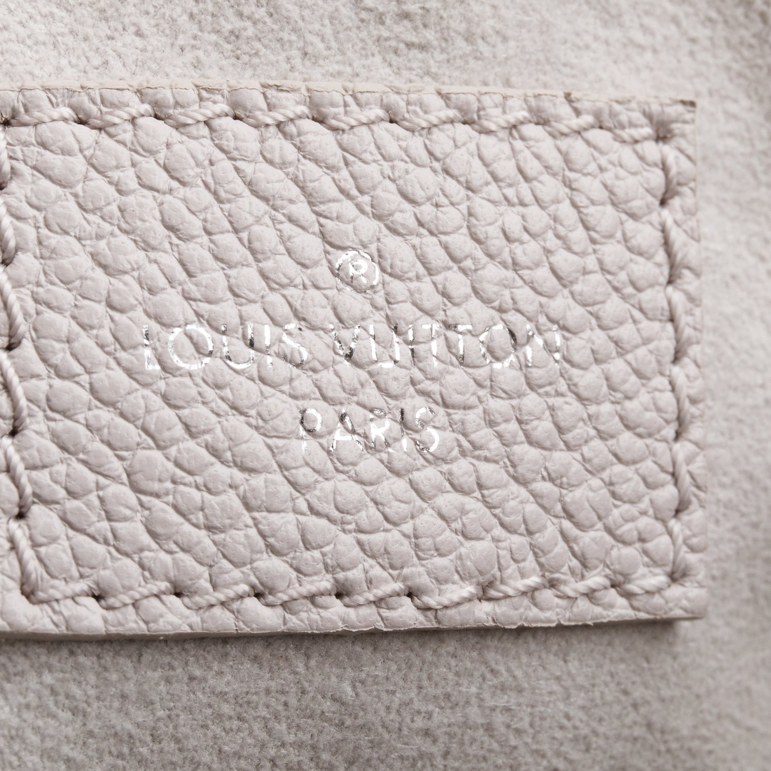 Louis Vuitton Grey Empreinte Monogram Giant Neverfull MM