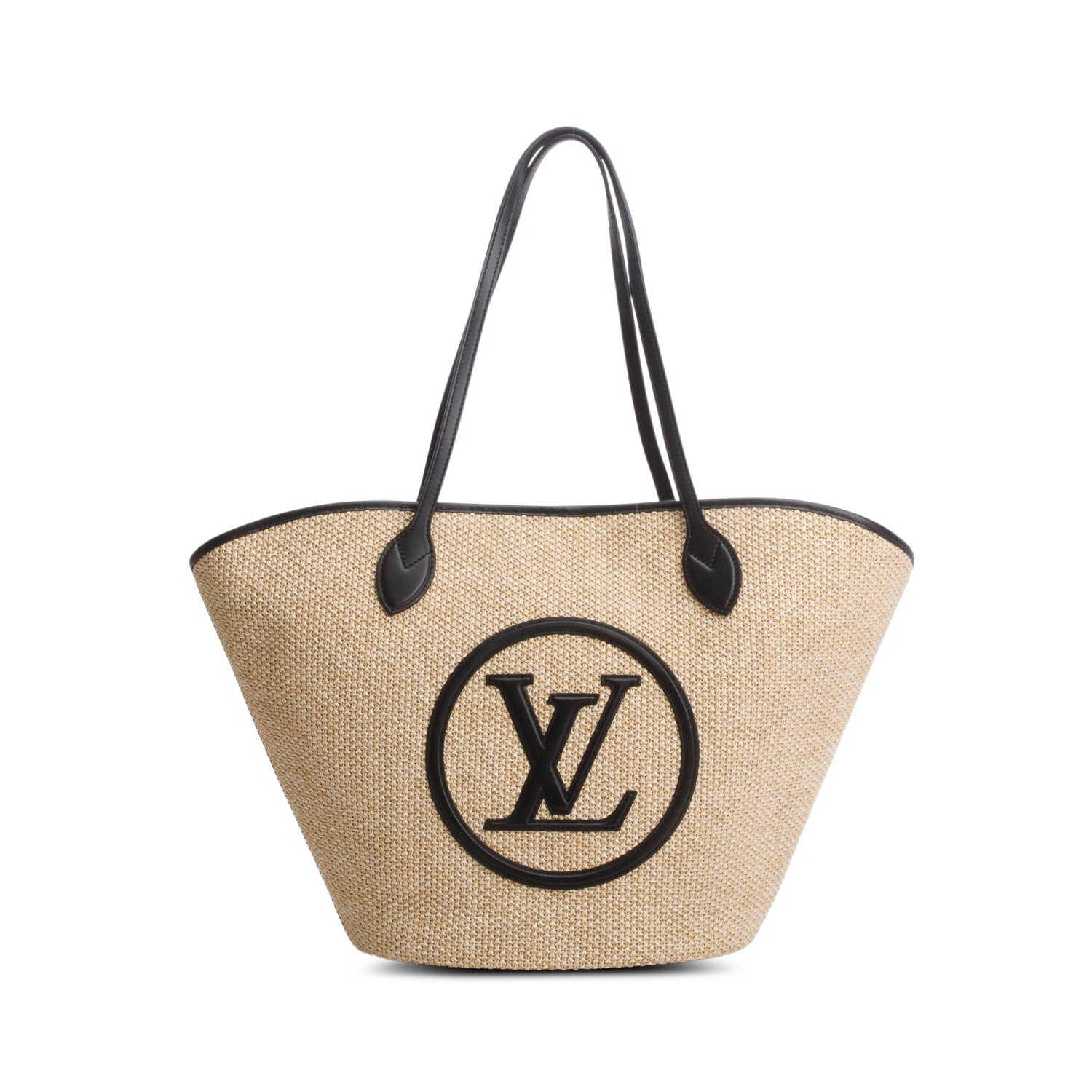 Louis Vuitton Raffia Saint Jacques w/ Pouch