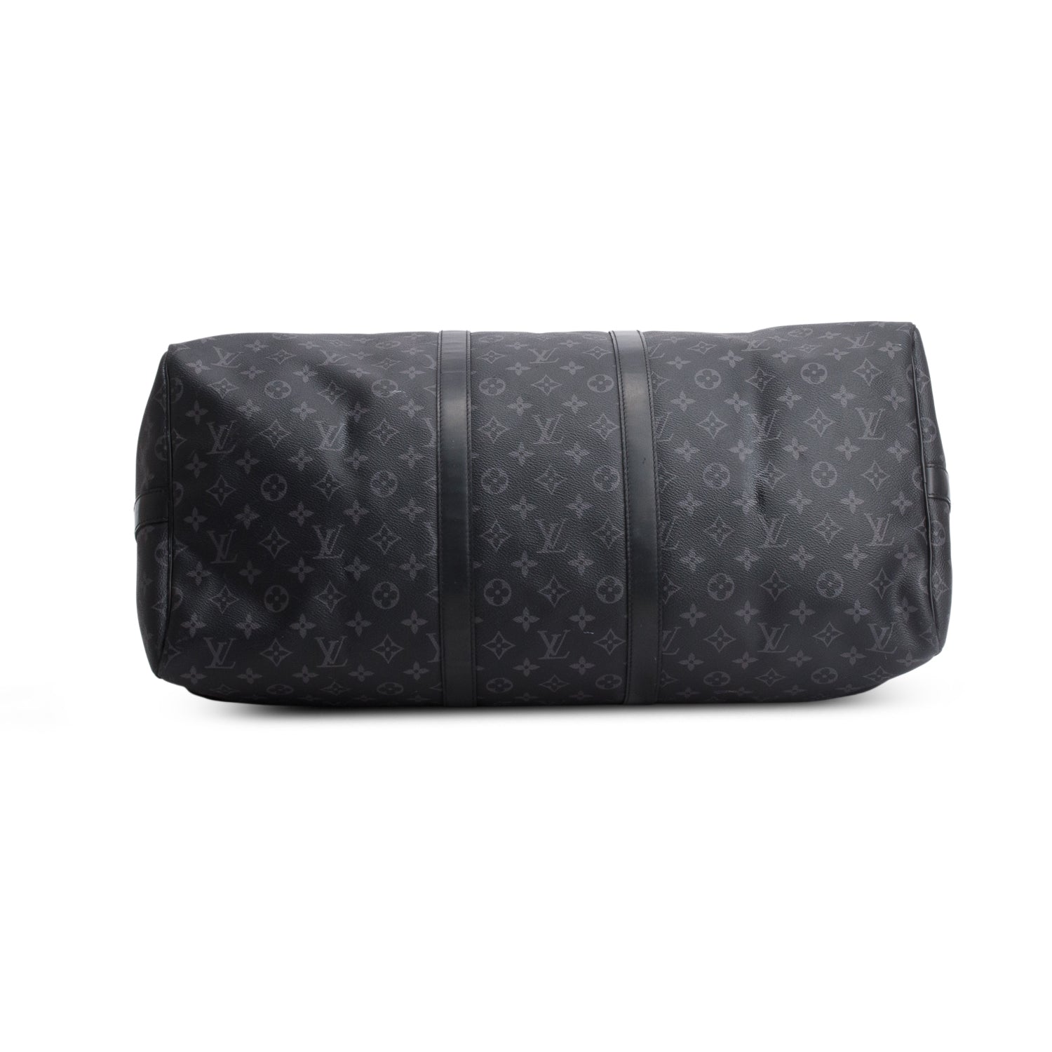 Louis Vuitton Monogram Eclipse Keepall Bandouliere 55 w/ Strap