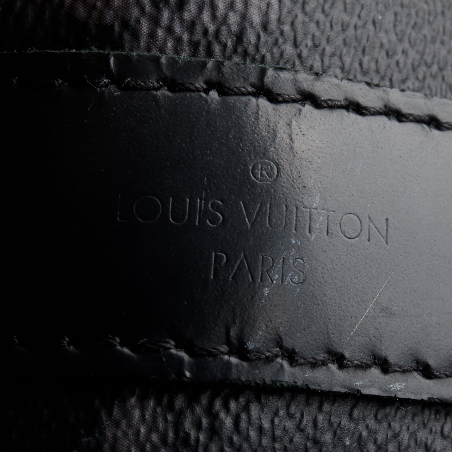 Louis Vuitton Monogram Eclipse Keepall Bandouliere 55 w/ Strap