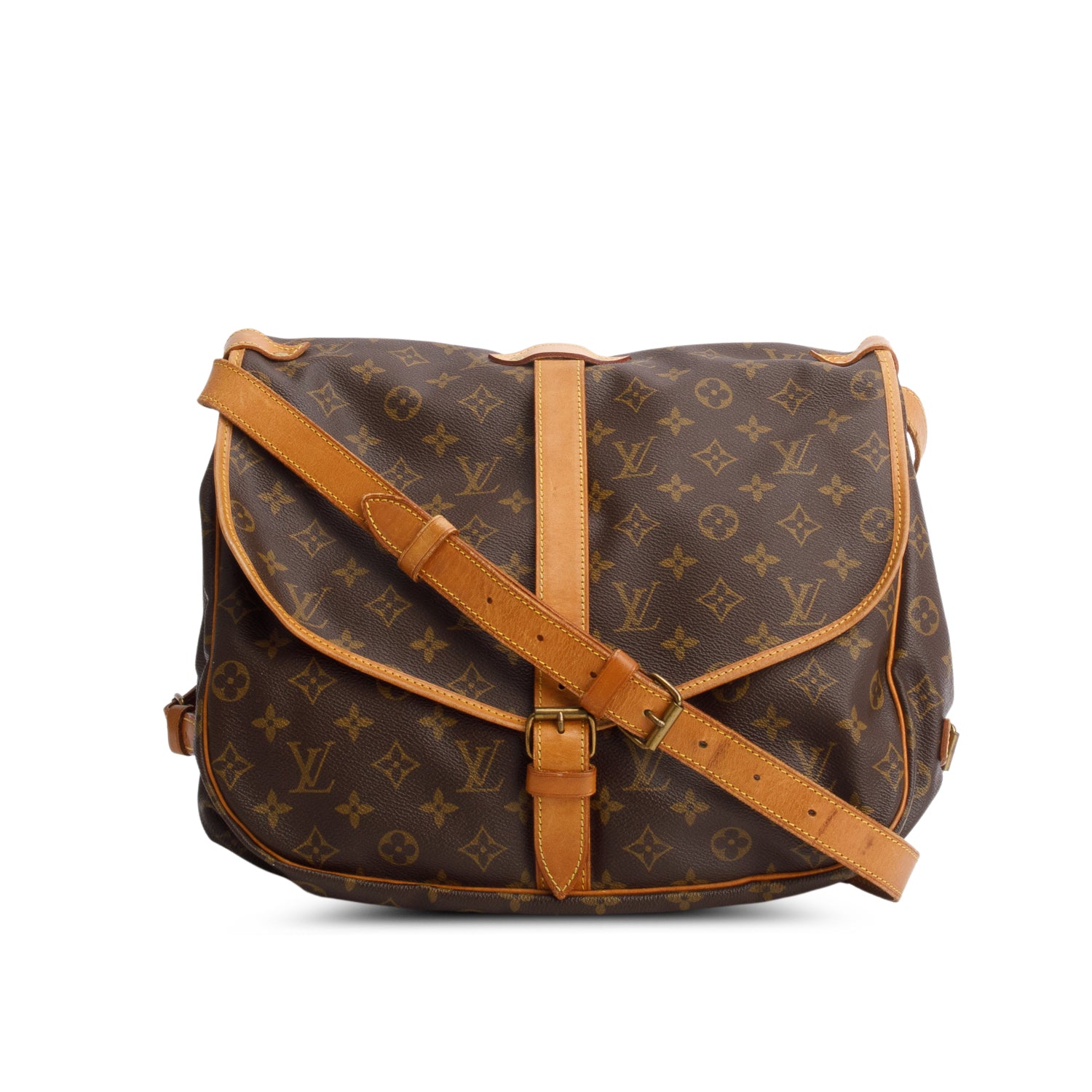 Louis Vuitton Vintage Monogram Saumur 30