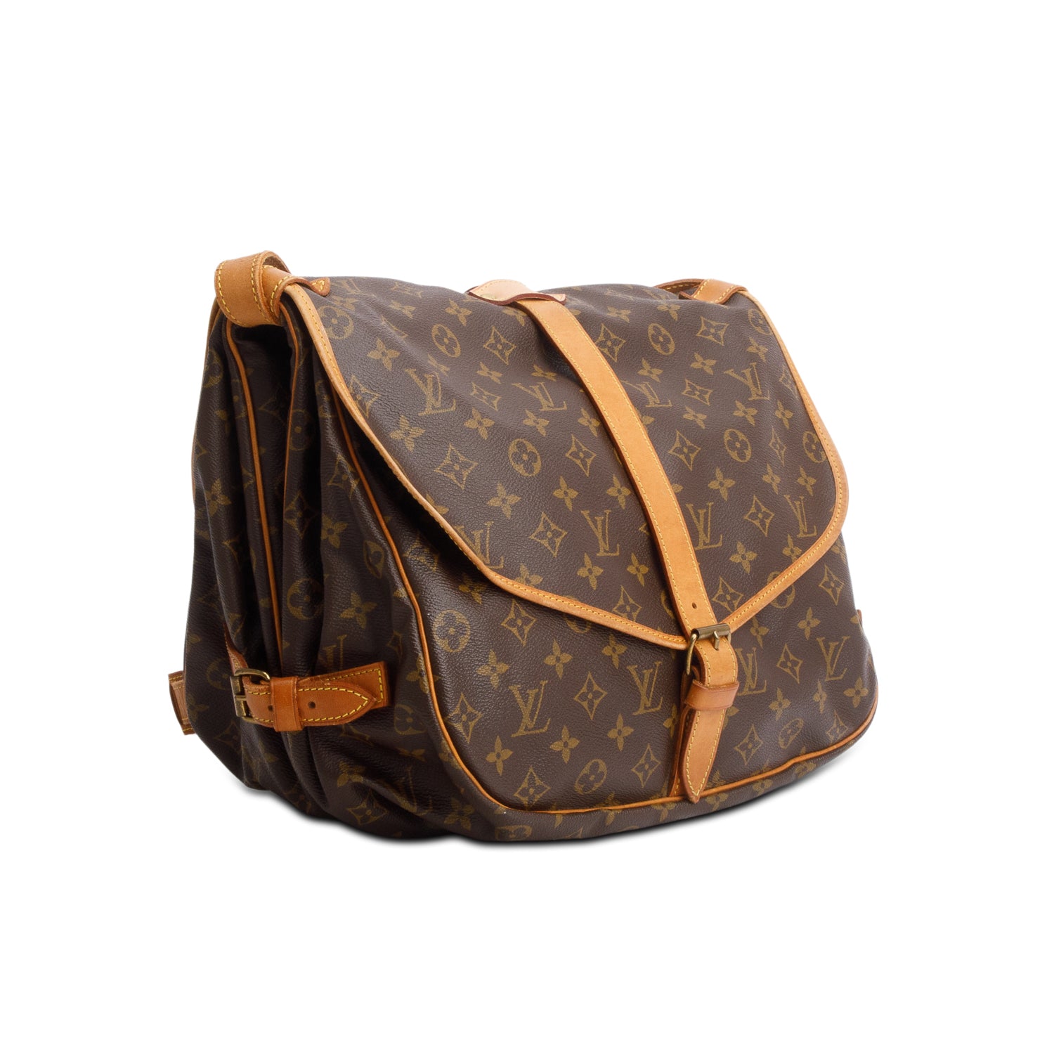 Louis Vuitton Vintage Monogram Saumur 30