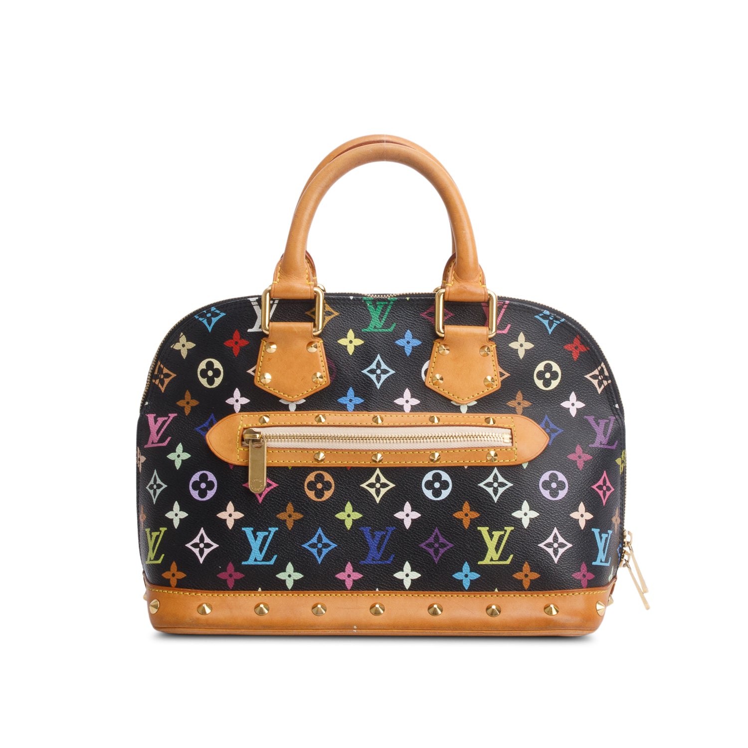 Louis Vuitton Black Monogram Multicolore Alma PM