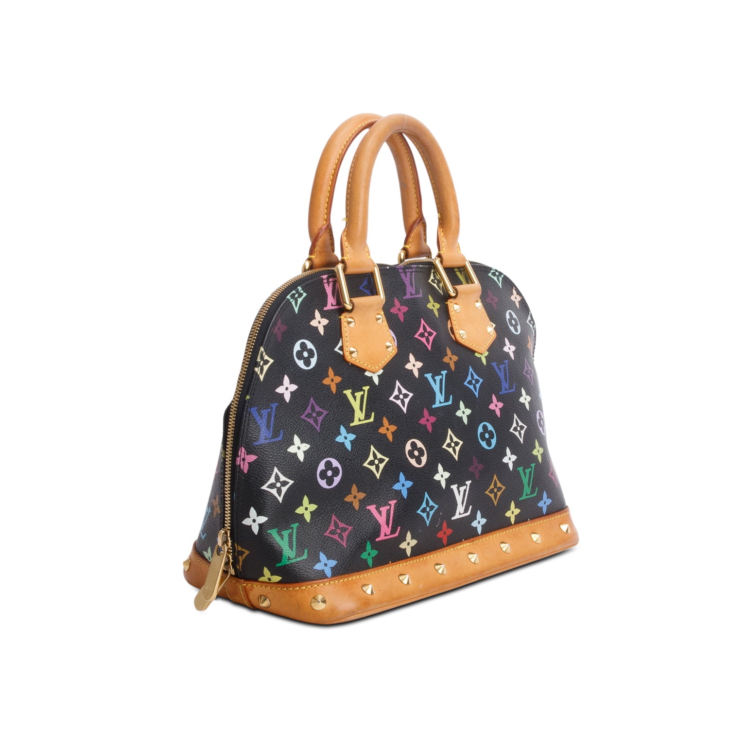 Louis Vuitton Black Monogram Multicolore Alma PM