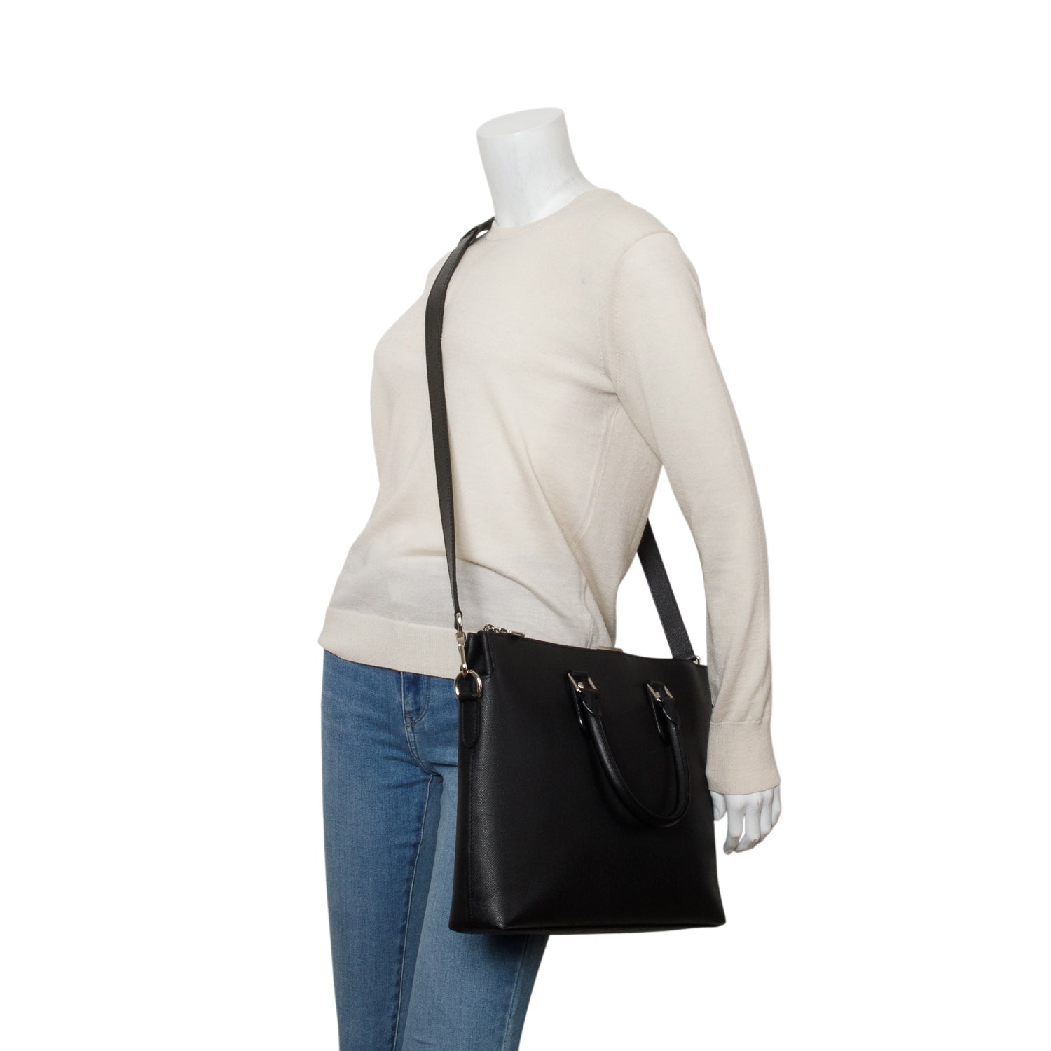Louis Vuitton Black Taiga Anton Soft Briefcase w/ Strap