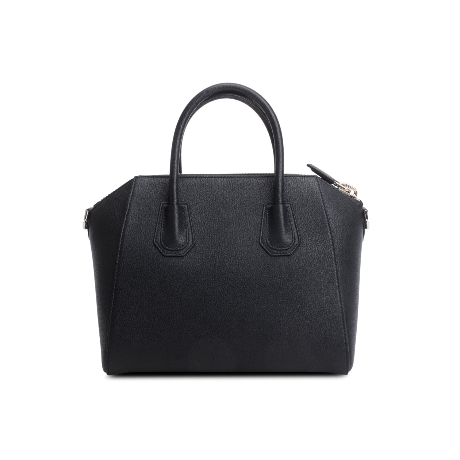 Givenchy Black Sugar Goatskin Leather Small Antigona w/ Strap