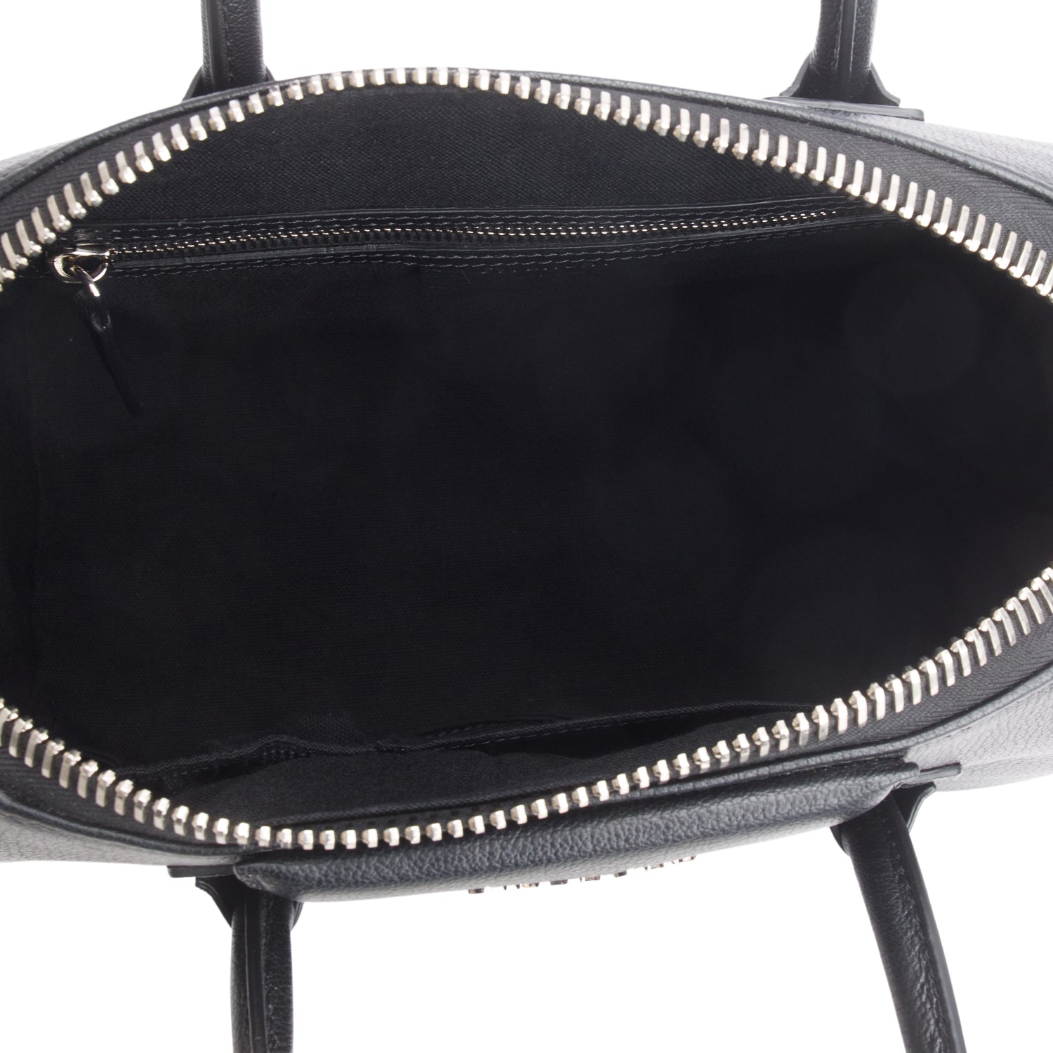 Givenchy Black Sugar Goatskin Leather Small Antigona w/ Strap