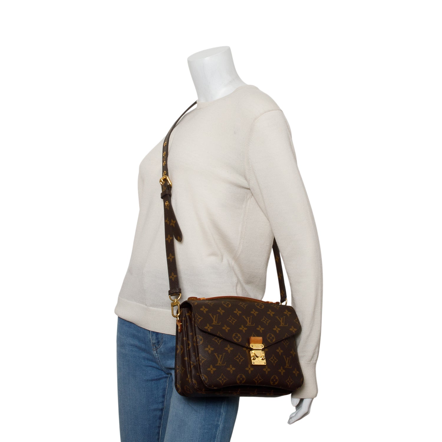 Louis Vuitton Monogram Pochette Metis w/ Strap