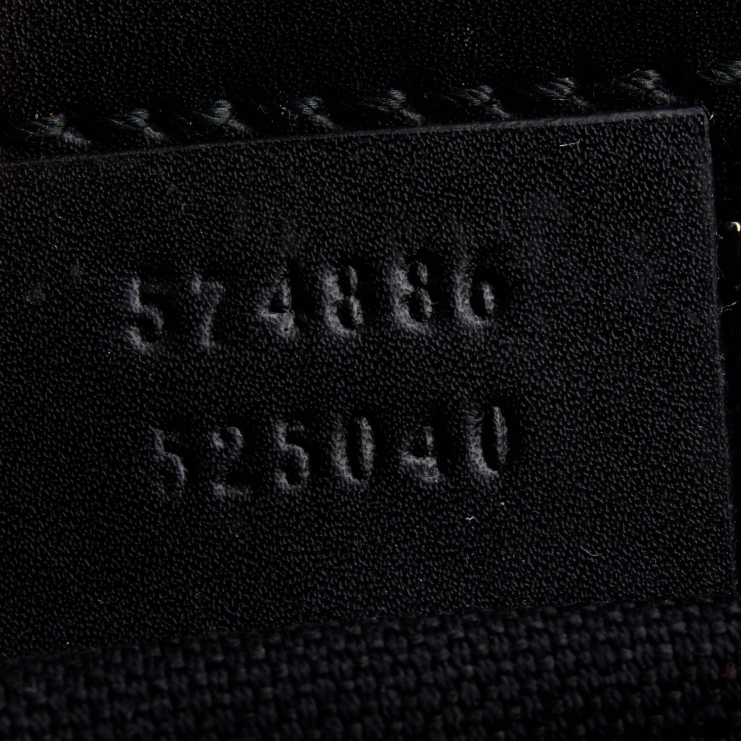 Gucci Black GG Supreme Monogram Web Shoulder Bag