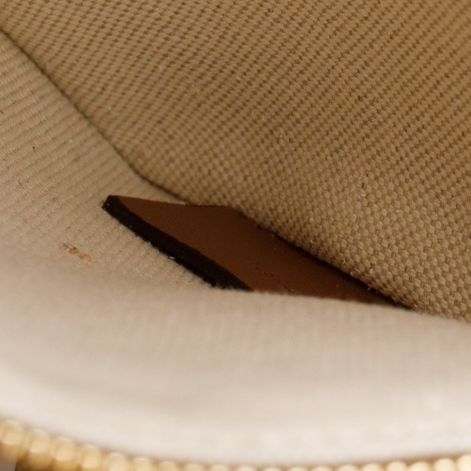 Burberry White Canvas Smooth Calfskin Two Tone Mini Pocket Bag w/ Box & Strap