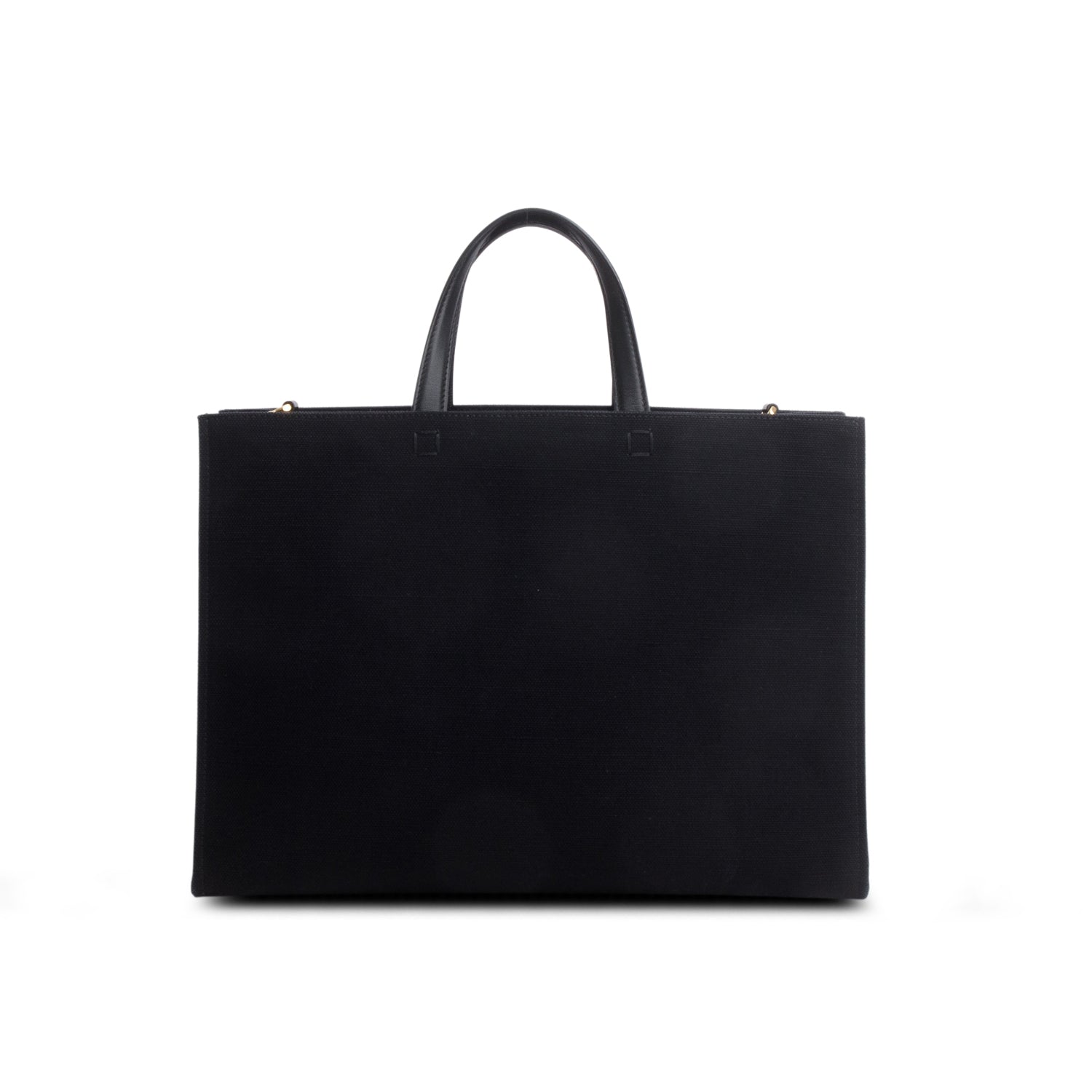 Givenchy 2022 Black Canvas Medium G-Tote w/ Strap