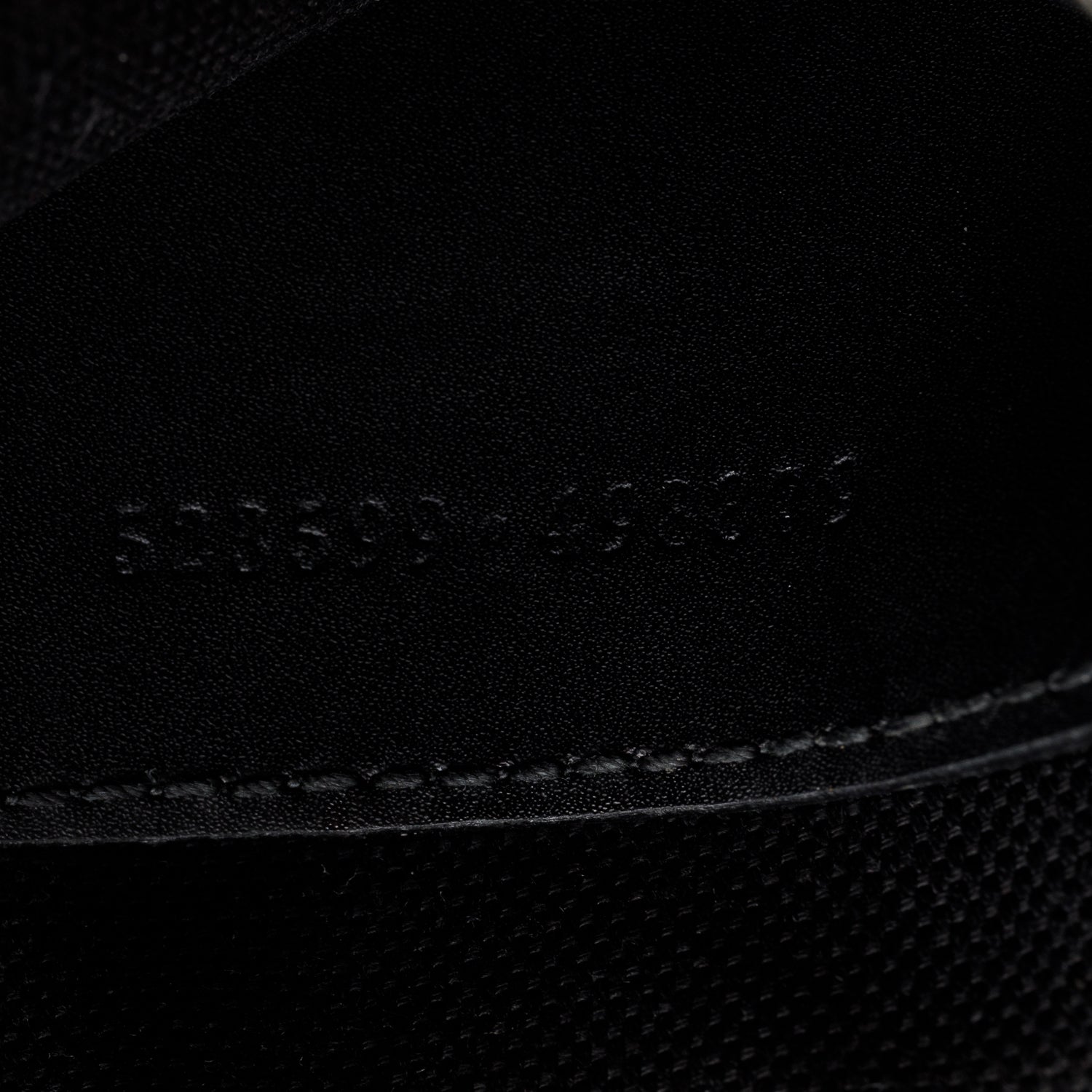 Gucci Black GG Supreme Small Messenger Bag