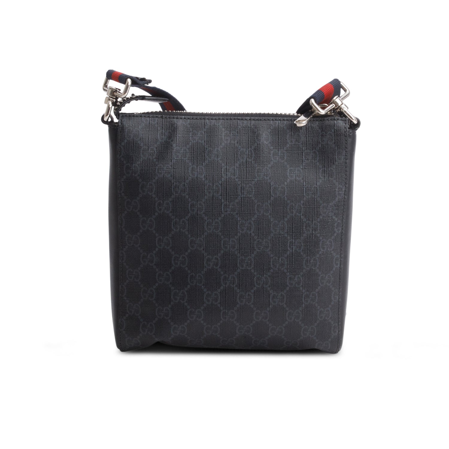 Gucci Black GG Supreme Small Messenger Bag
