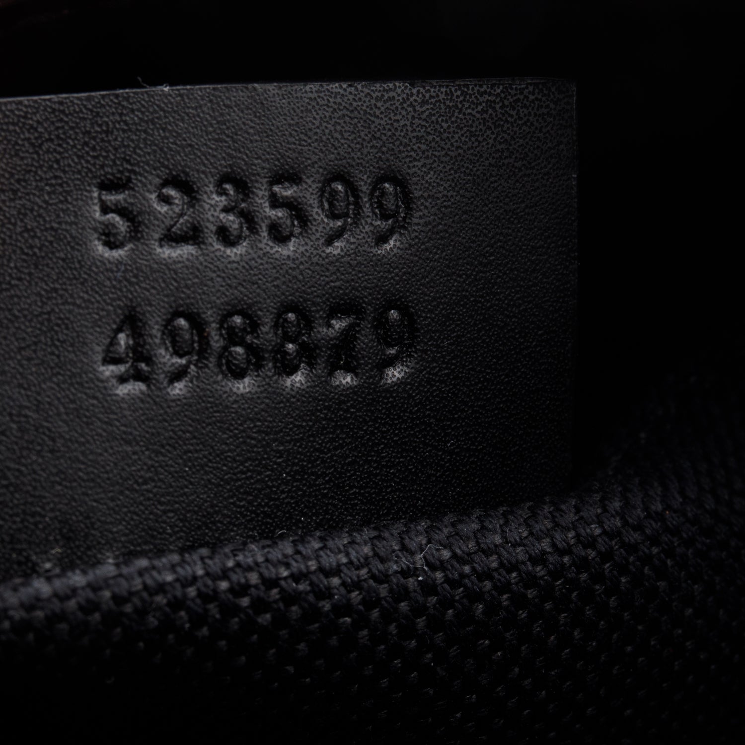 Gucci Black GG Supreme Small Messenger Bag