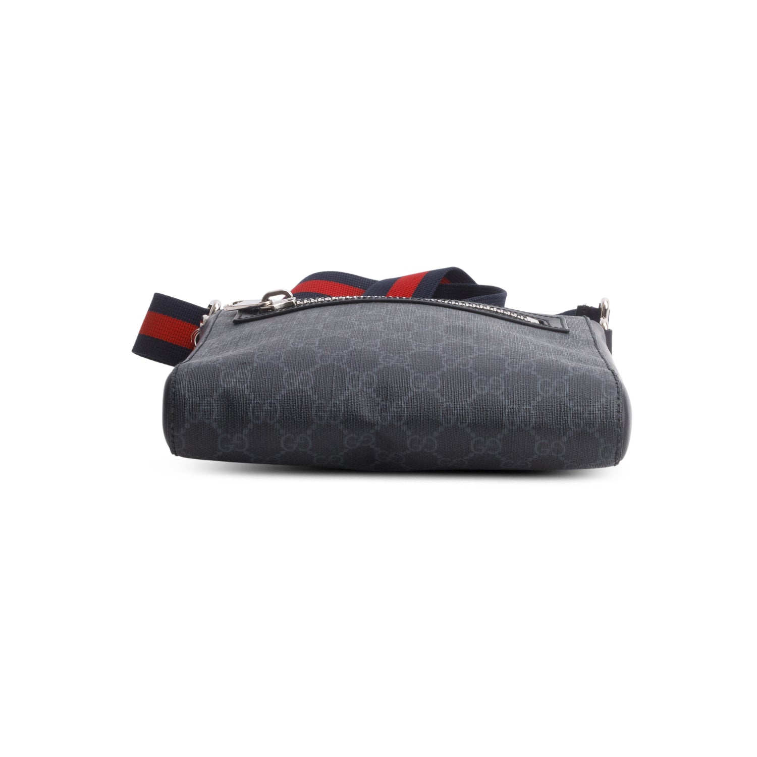 Gucci Black GG Supreme Small Messenger Bag