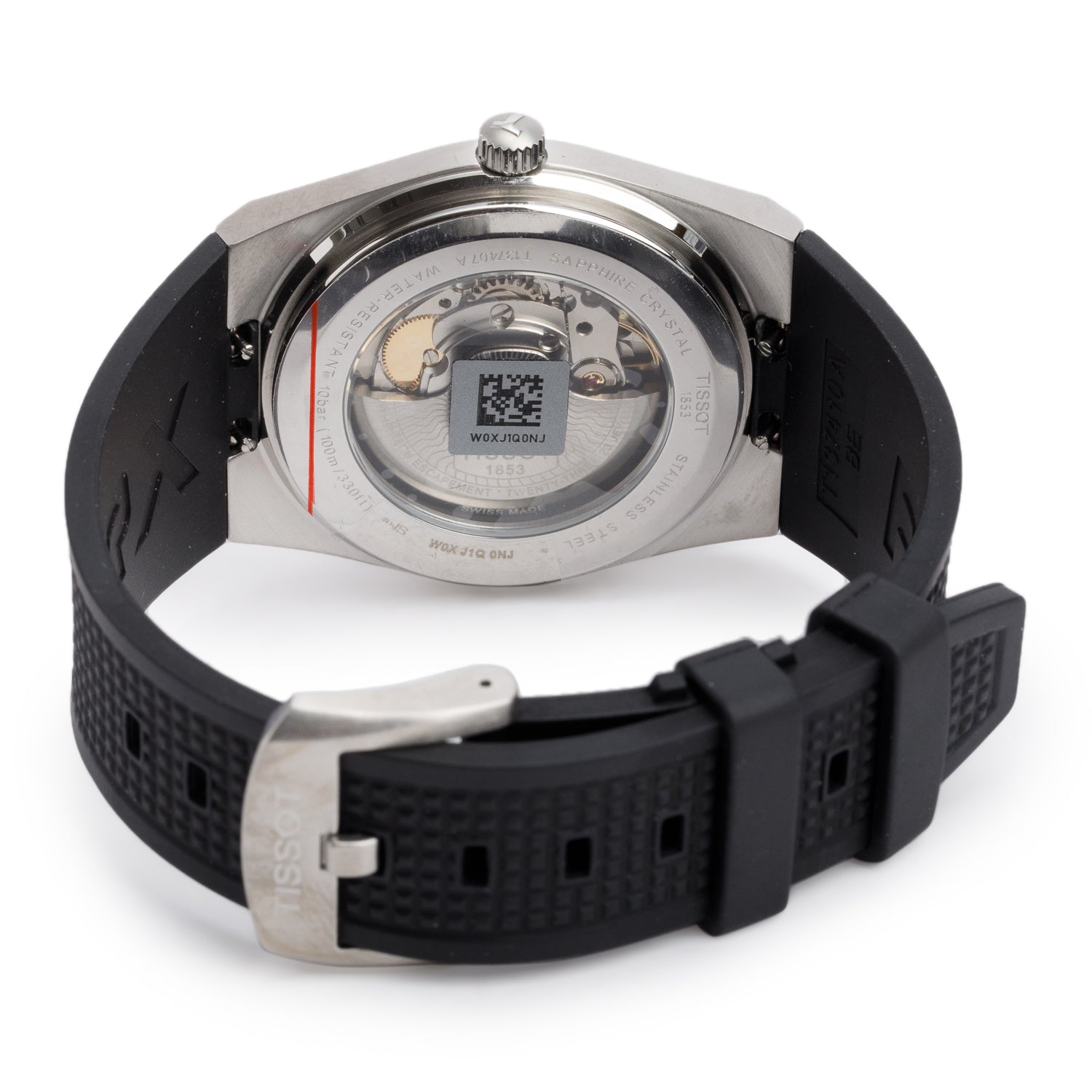 Tissot Stainless Steel PRX 40 MM Automatic Watch Light Black Dial