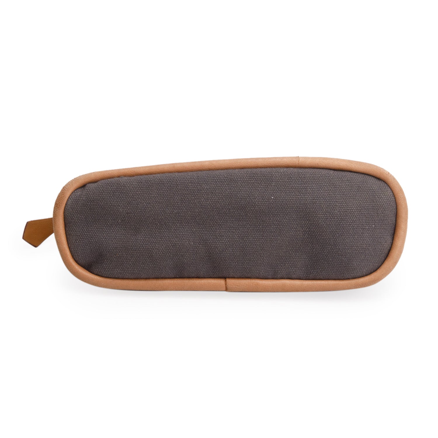 Hermes Grey Toile Mini Bolide Cosmetic Pouch w/ Box