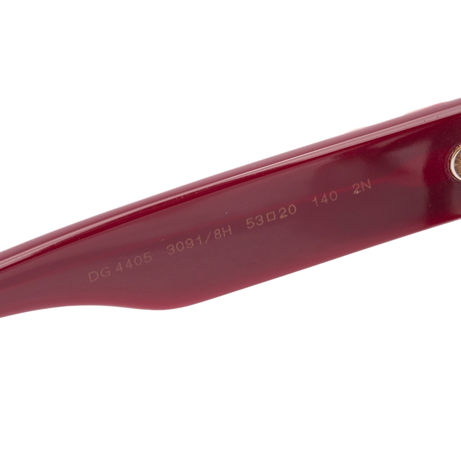 Dolce & Gabbana DG 4405 Red Acetate Cat Eye Sunglasses w/ Case
