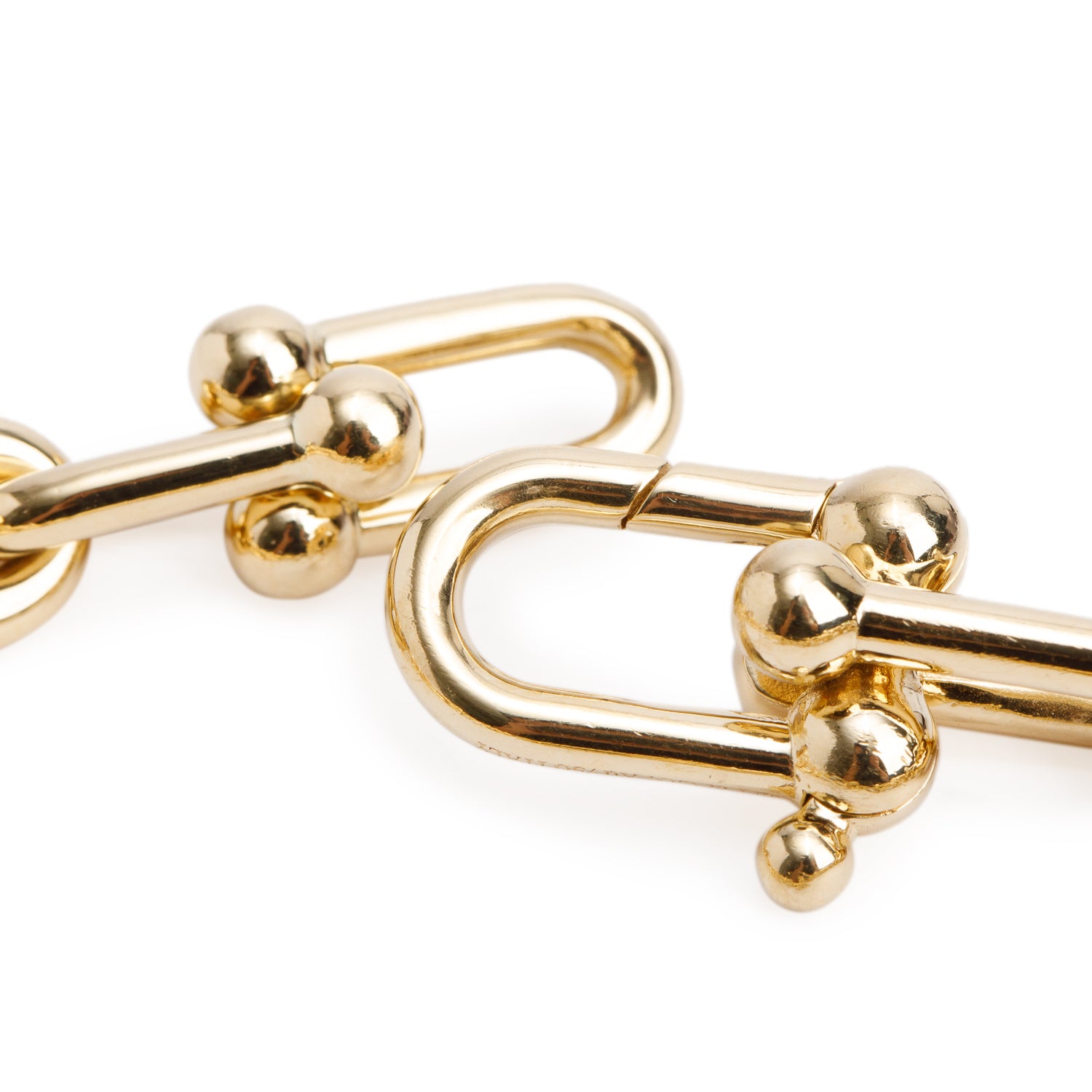 Tiffany & Co. 18k Yellow Gold HardWear Medium Link Bracelet w/ Box