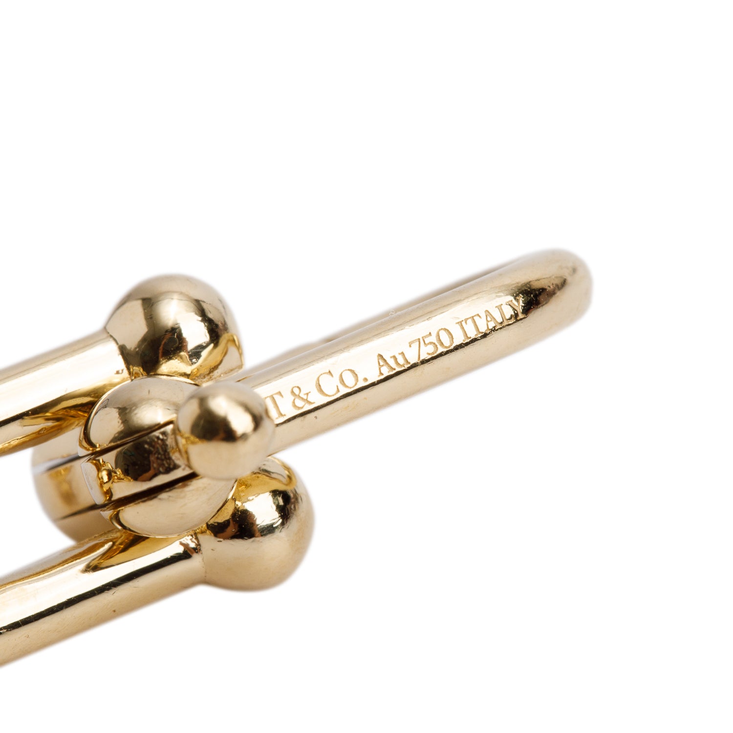 Tiffany & Co. 18k Yellow Gold HardWear Medium Link Bracelet w/ Box