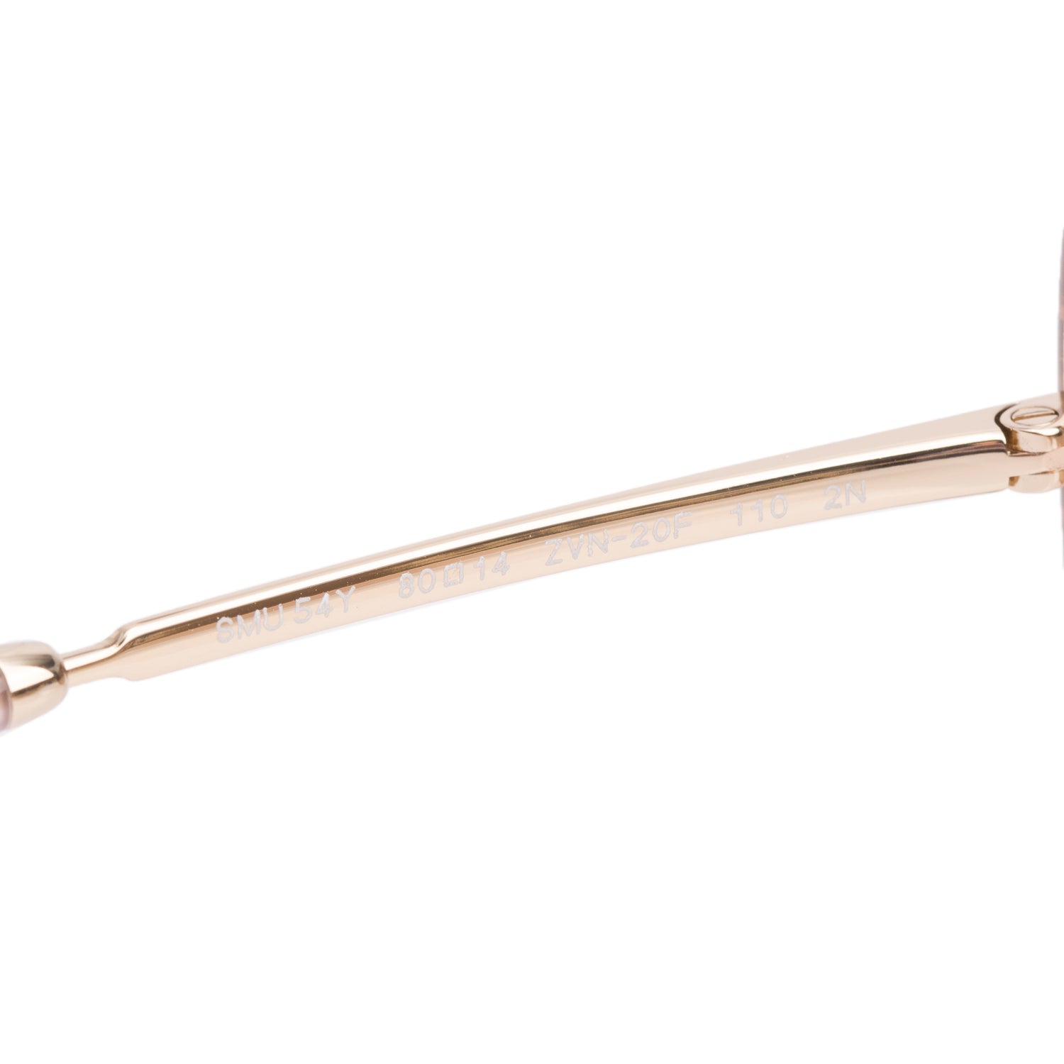 Miu Miu MU 54YS Pink Rimless Shield Sunglasses w/ Box & Case
