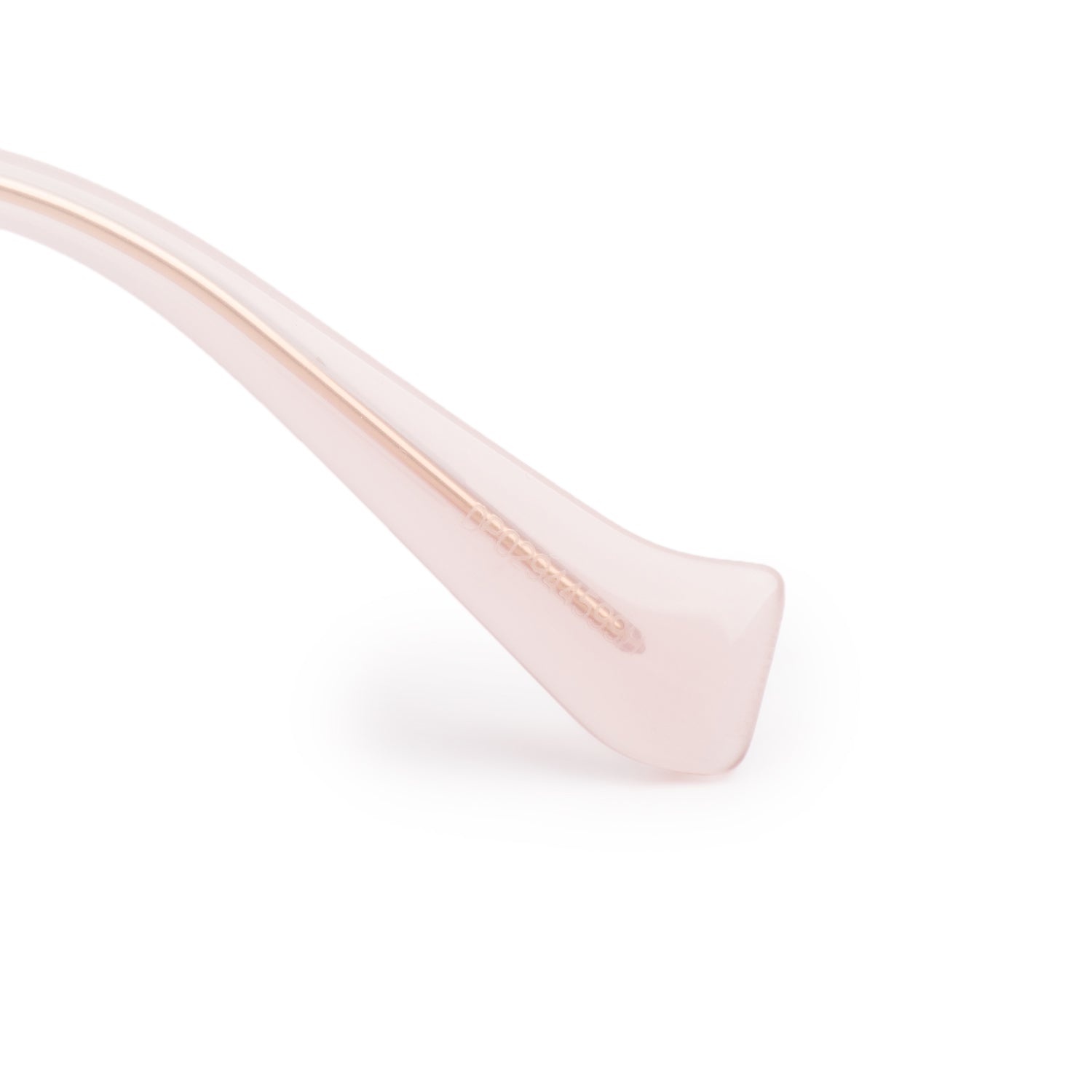 Miu Miu MU 54YS Pink Rimless Shield Sunglasses w/ Box & Case