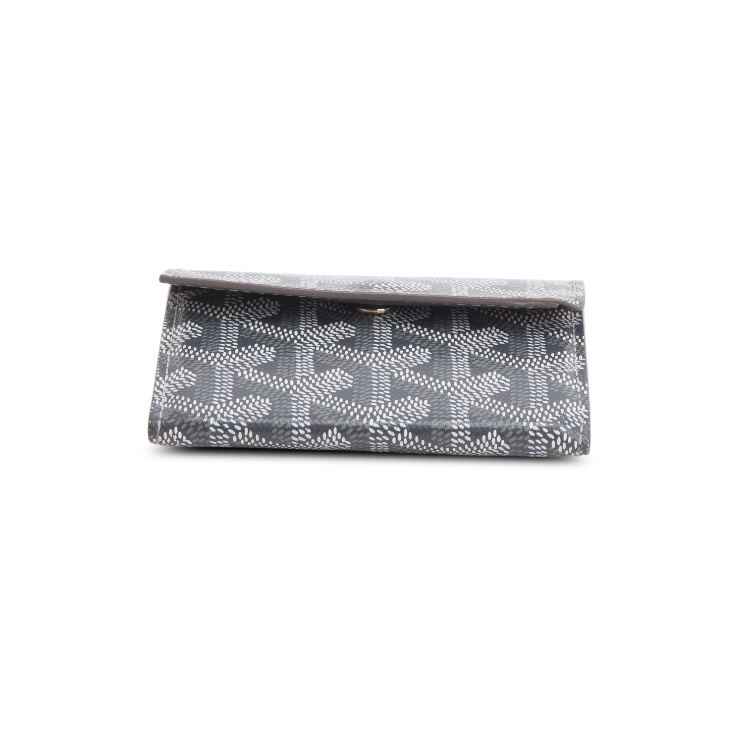 Goyard 2022 Grey Monogram Coated Canvas Marigny Coin Purse Wallet