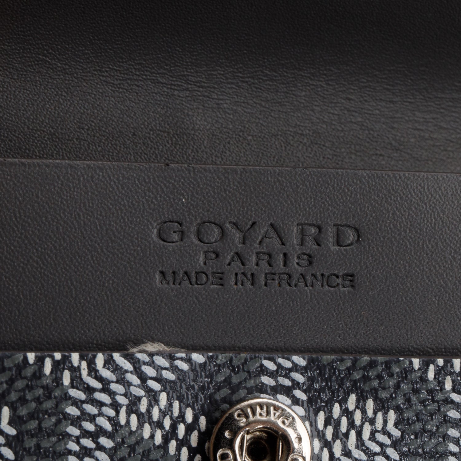 Goyard 2022 Grey Monogram Coated Canvas Marigny Coin Purse Wallet