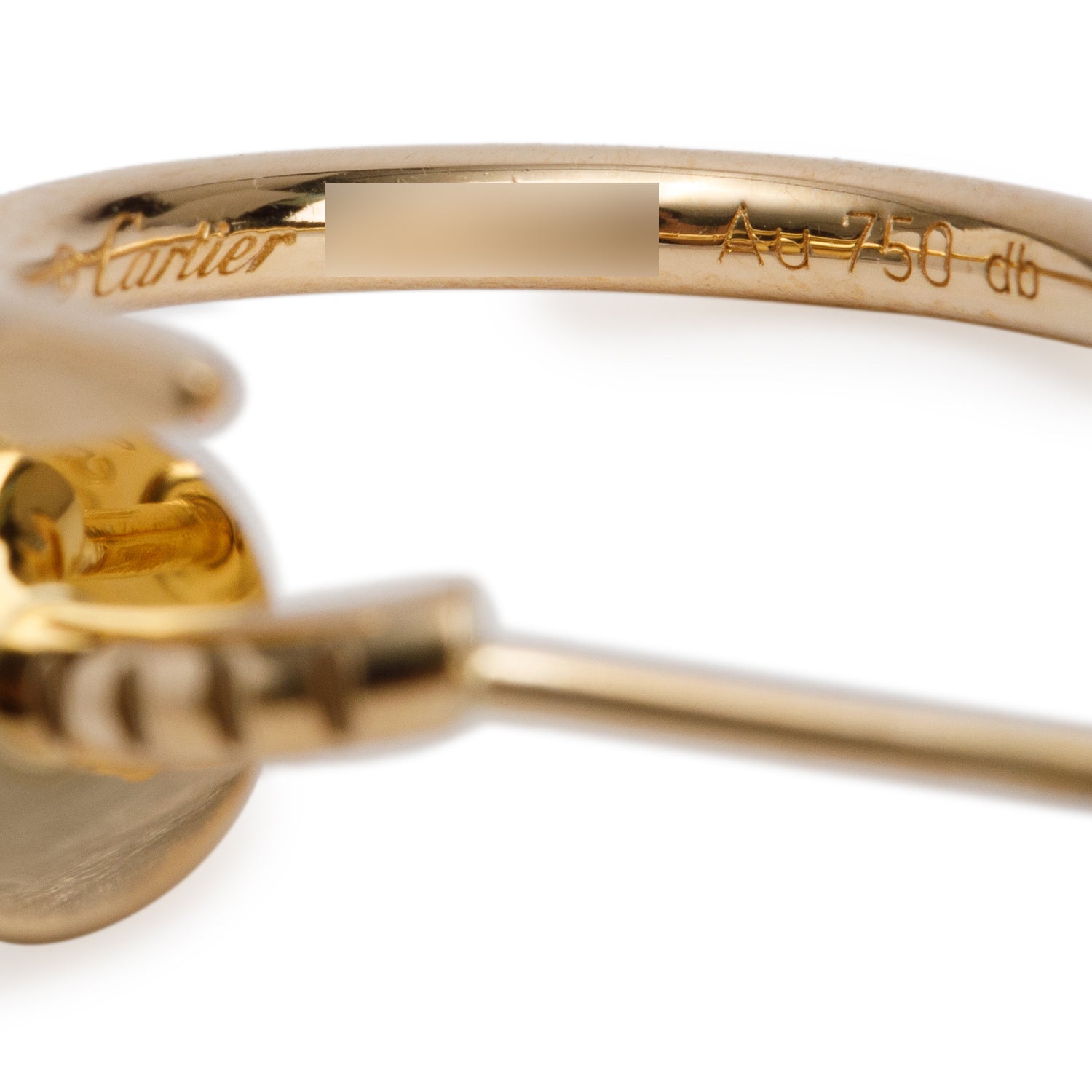 Cartier 2022 18k Yellow Gold Juste un Clou Hoop Earrings, Small Model w/ Box, Receipt & Certificate