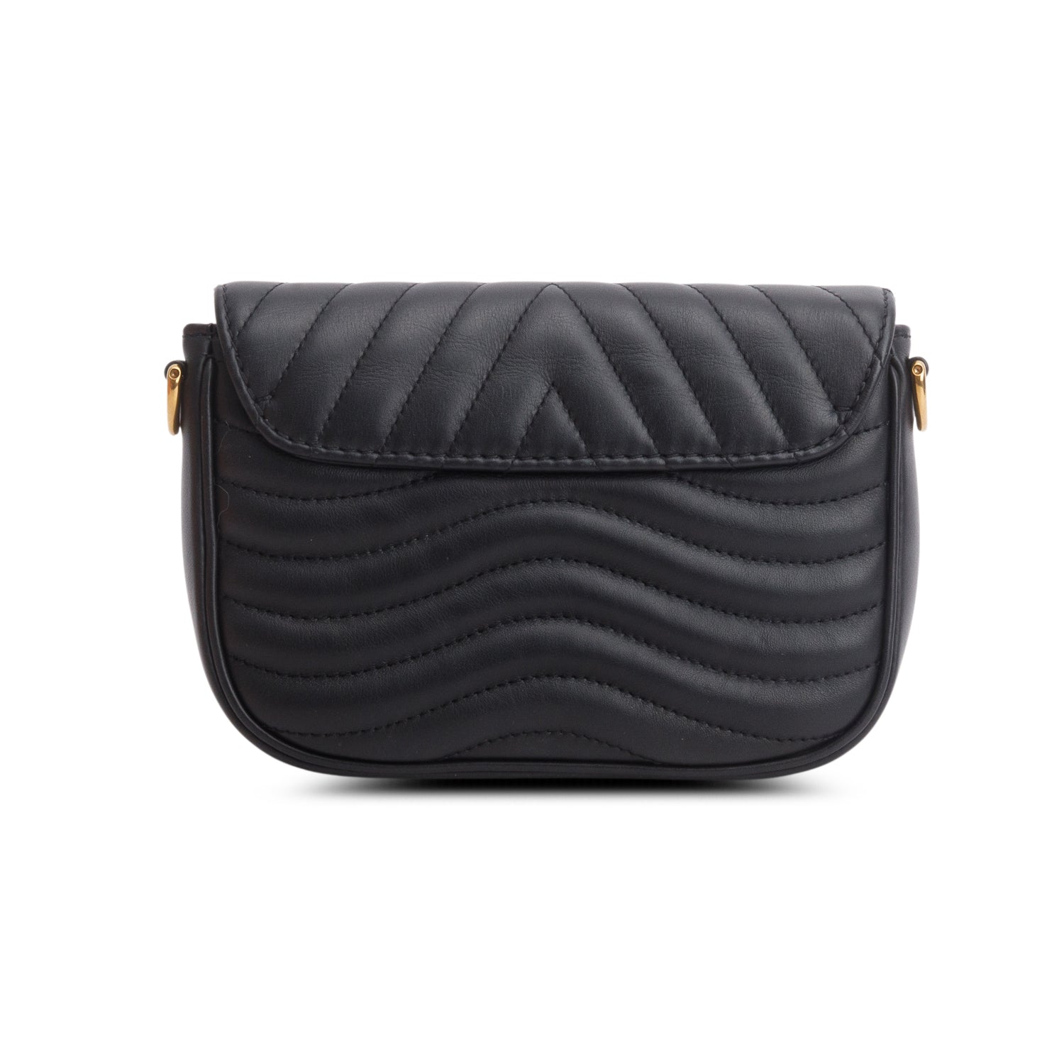Louis Vuitton Black Calfskin New Wave Multi-Pochette w/ Box & Straps