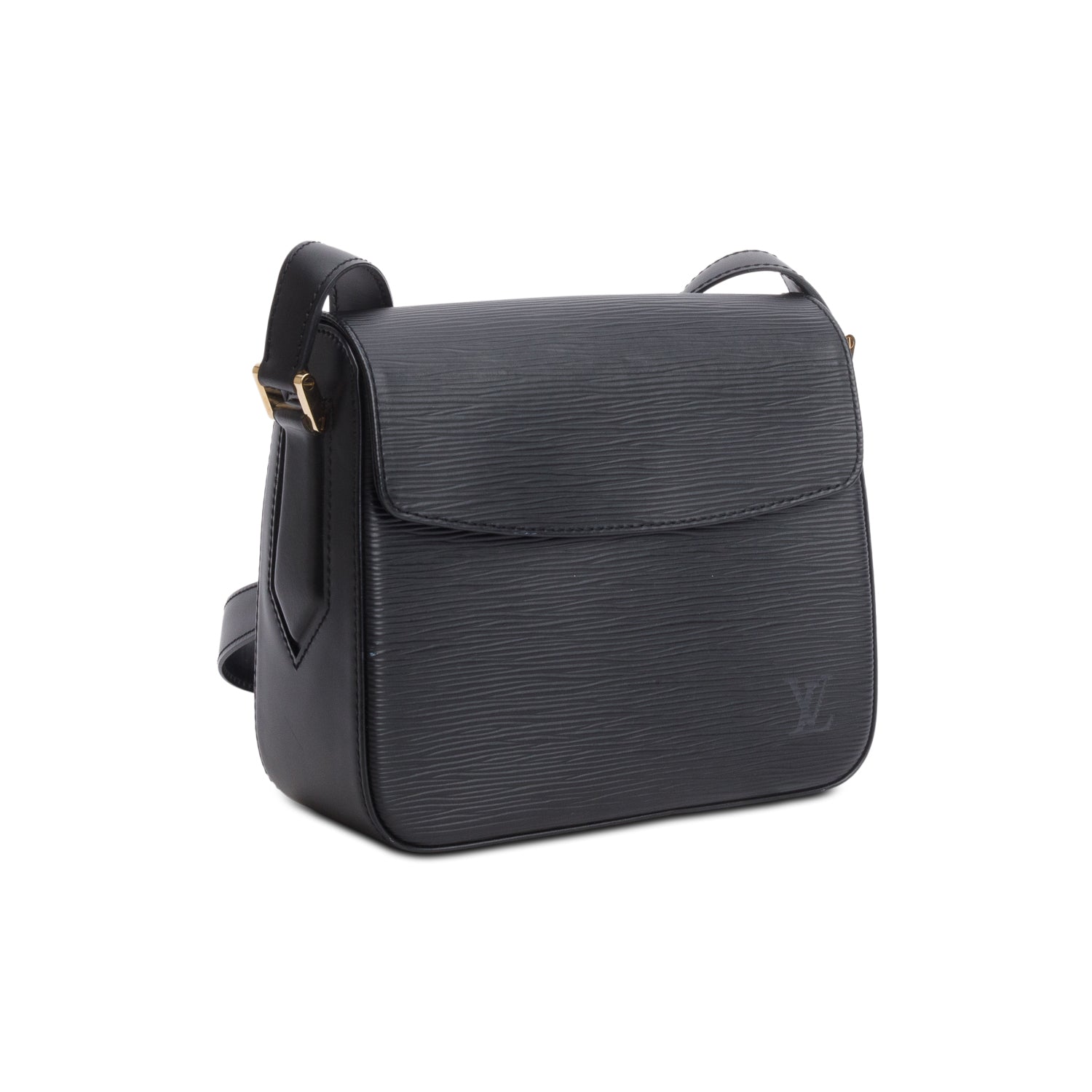 Louis Vuitton Black Epi Buci