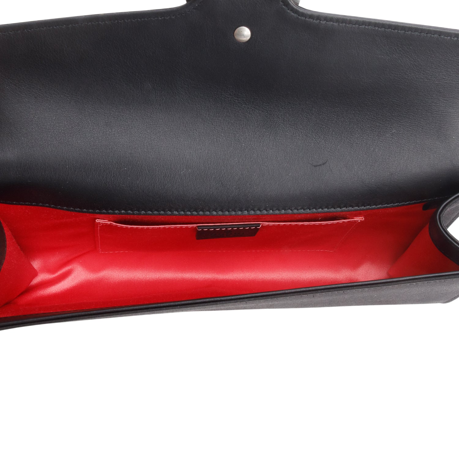 Gucci Black Satin Dionysus Clutch w/ Box