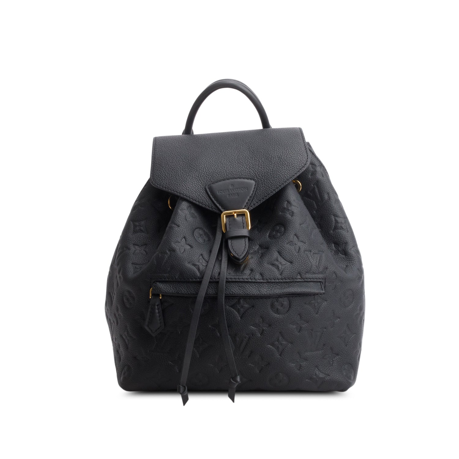 Louis Vuitton Black Monogram Empreinte Montsouris NM Backpack