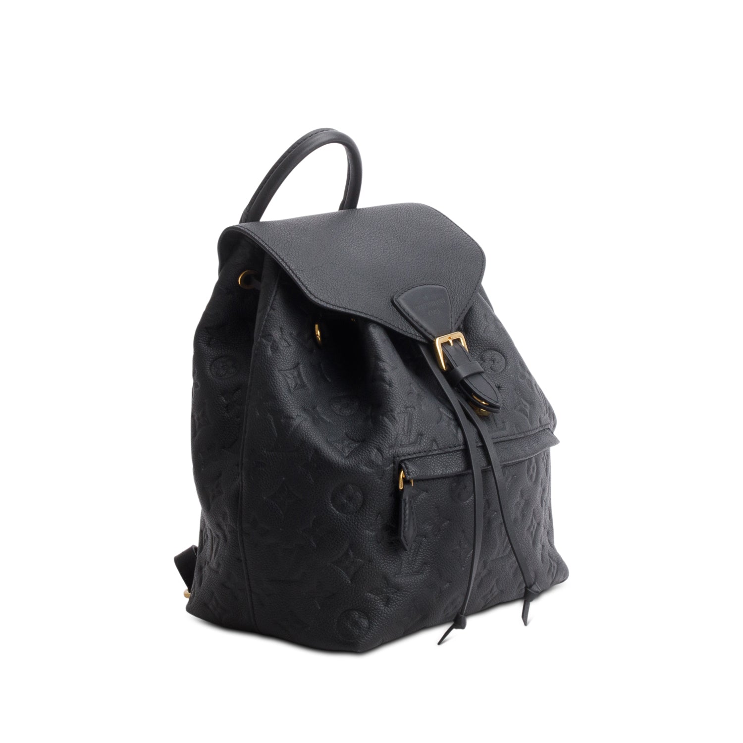 Louis Vuitton Black Monogram Empreinte Montsouris NM Backpack