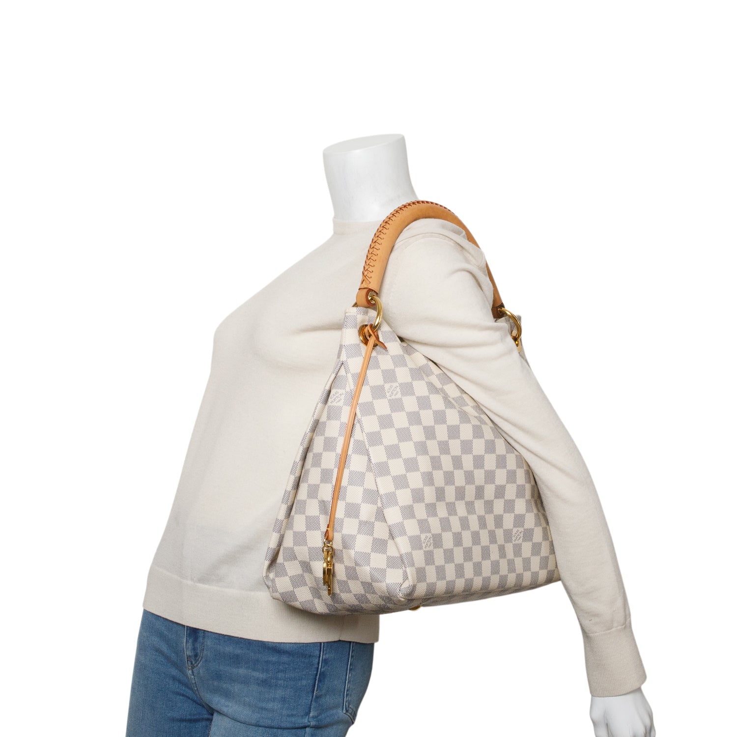 Louis Vuitton Damier Azur Artsy MM / Box & Receipt