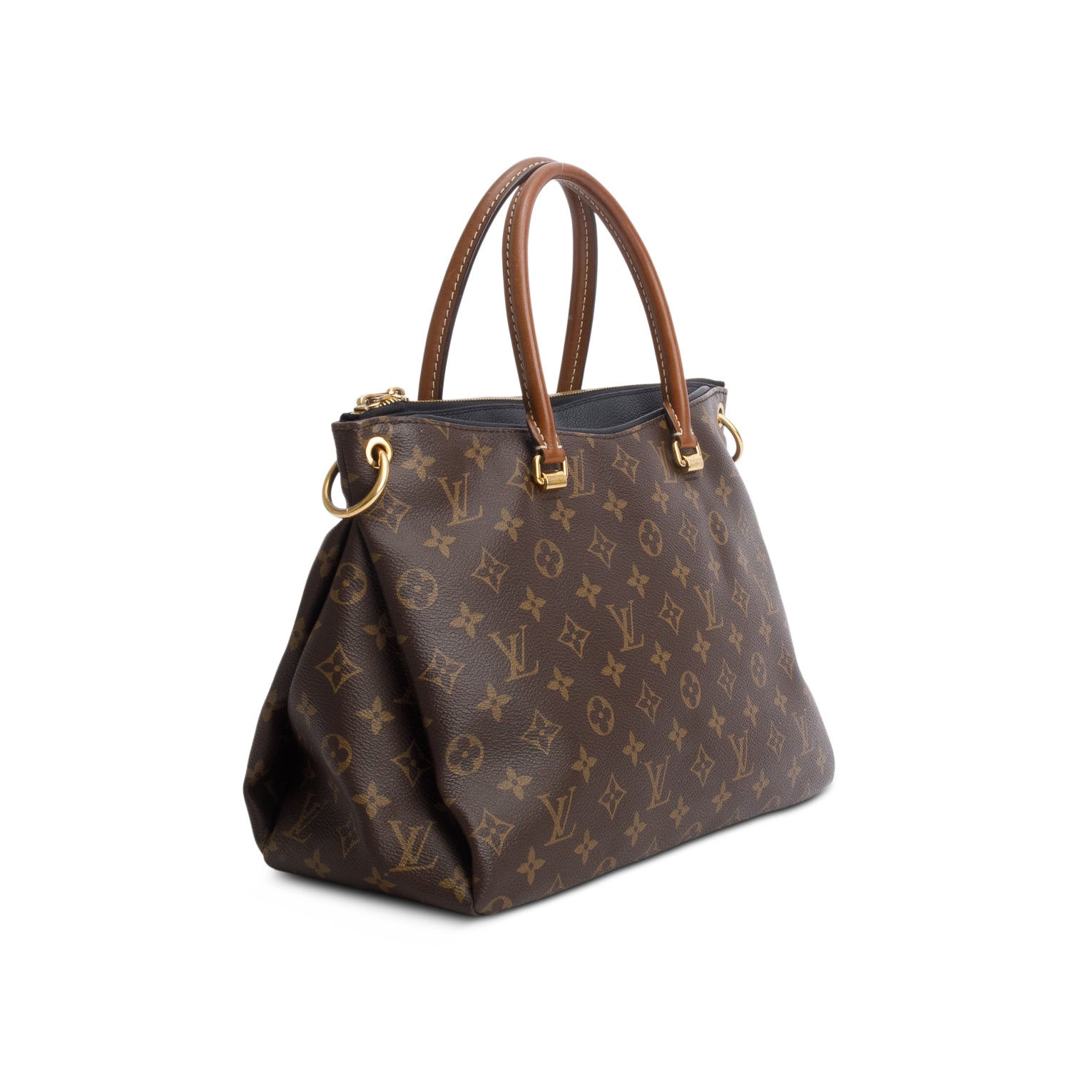 Louis Vuitton Monogram Pallas Tote w/ Strap