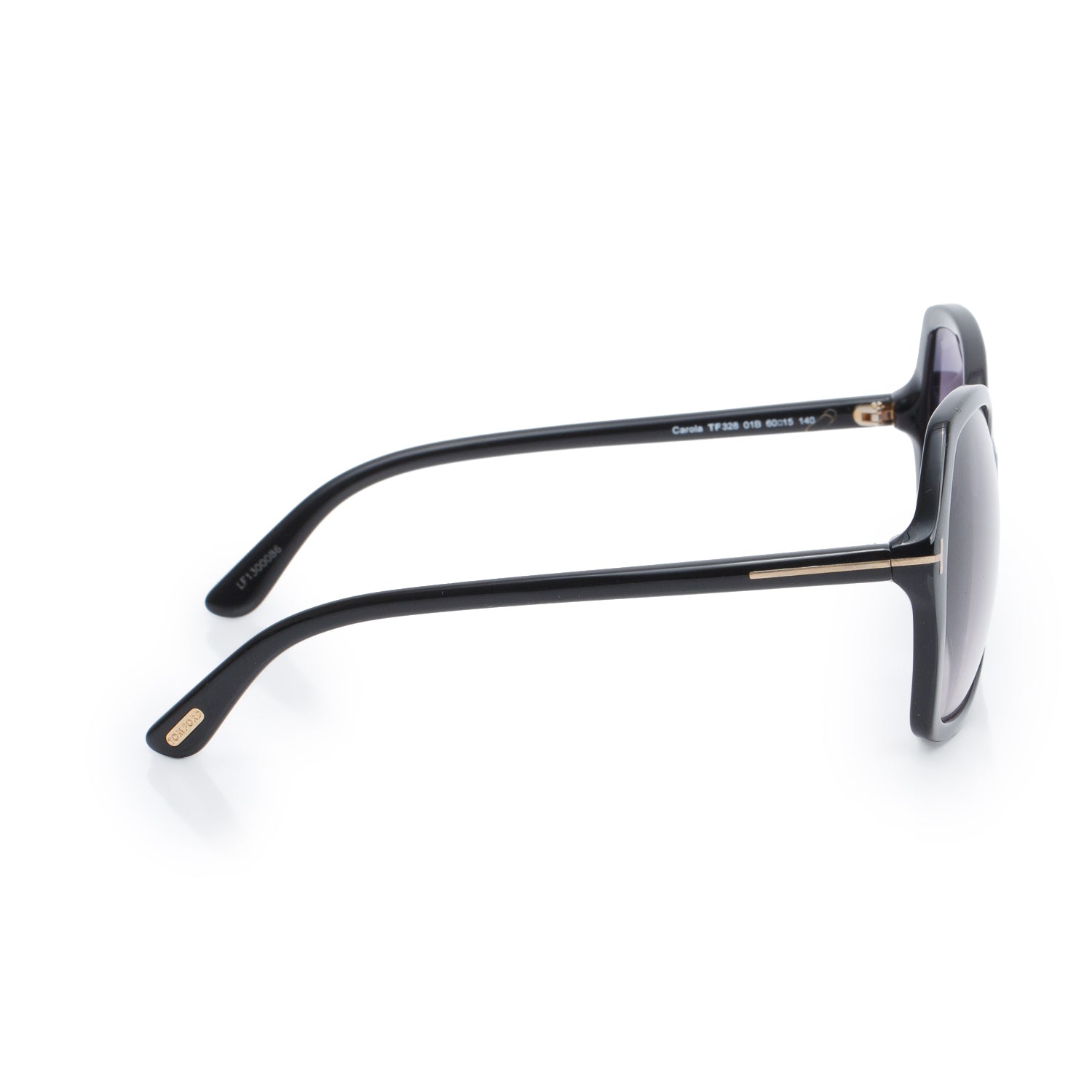 Tom Ford TF 328 Black Acetate Carola Sunglasses w/ Case