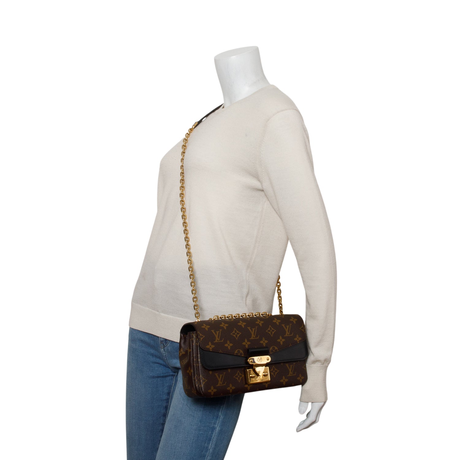 Louis Vuitton Black Monogram Marceau