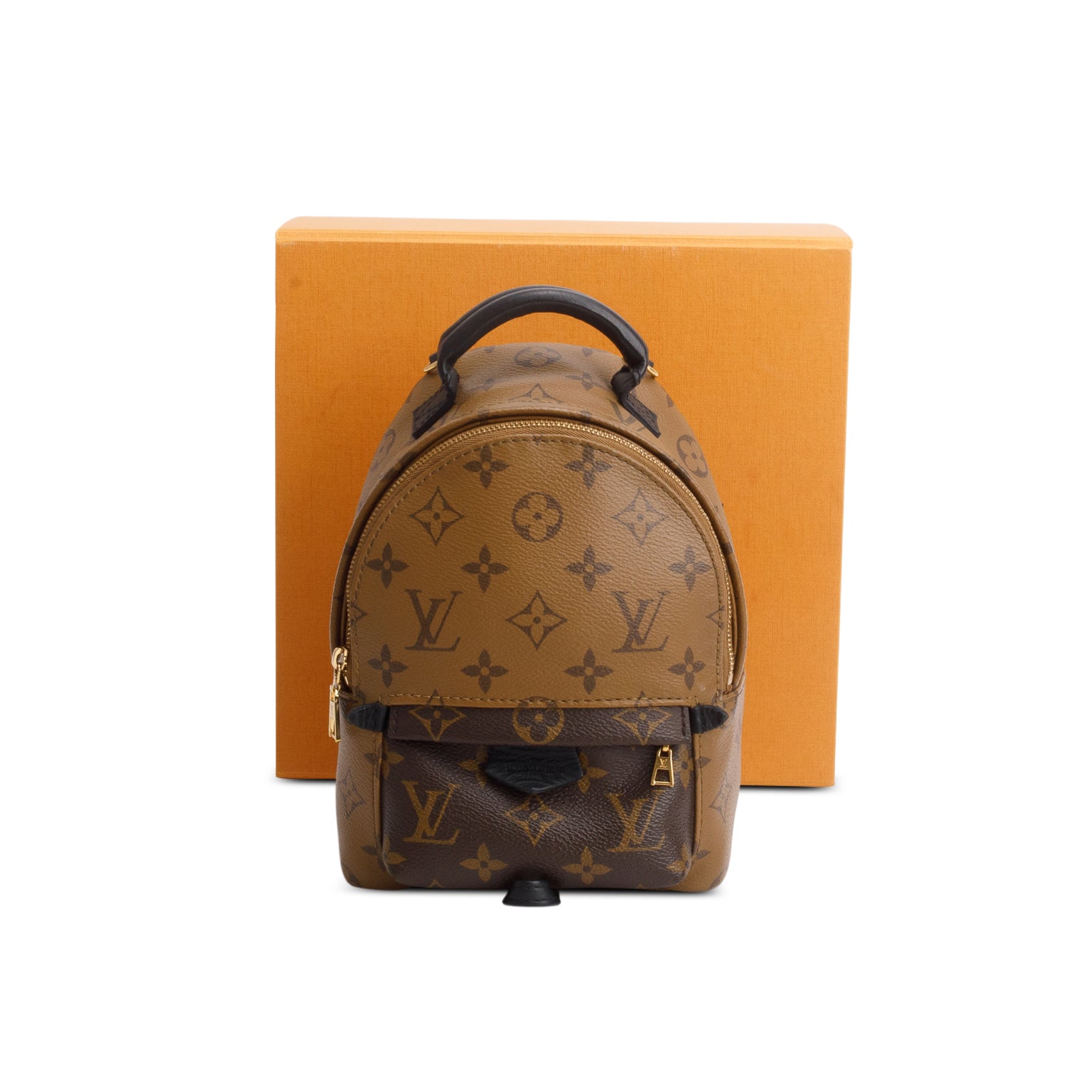 Louis Vuitton 2021 Reverse Monogram Palm Springs Mini Backpack w/ Box & Receipt