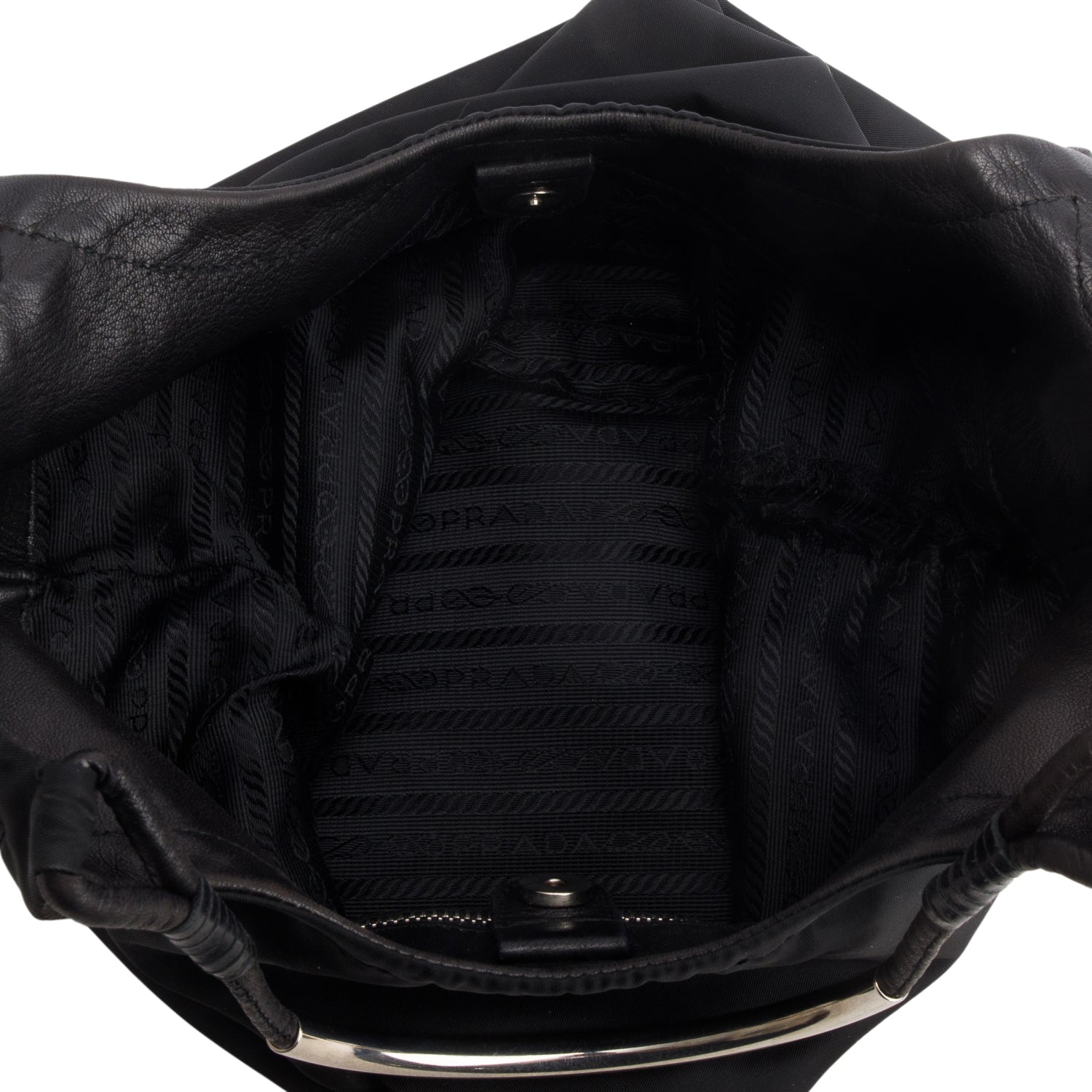 Prada Black Tessuto Nylon Tote