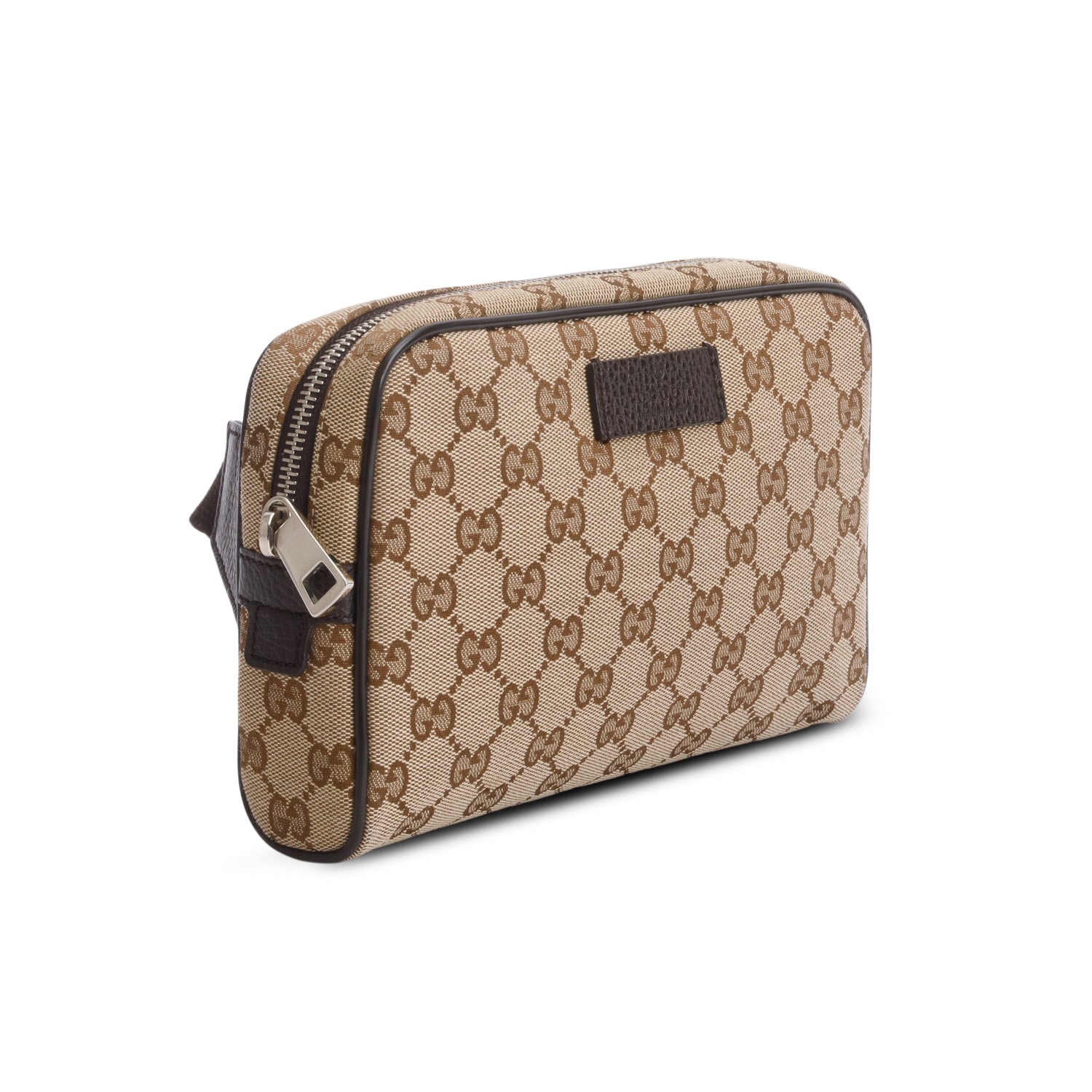 Gucci Beige GG Canvas Belt Bag