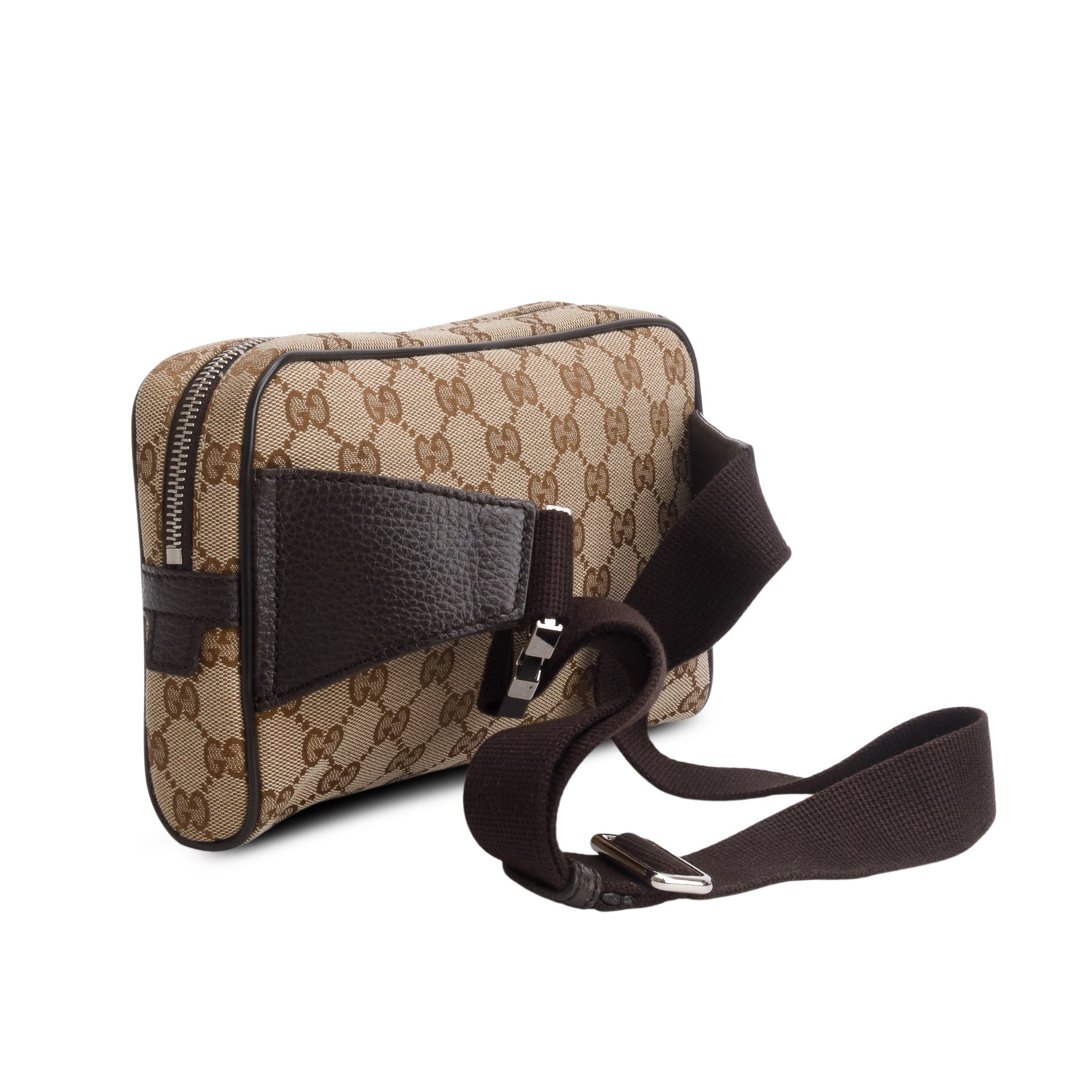Gucci Beige GG Canvas Belt Bag